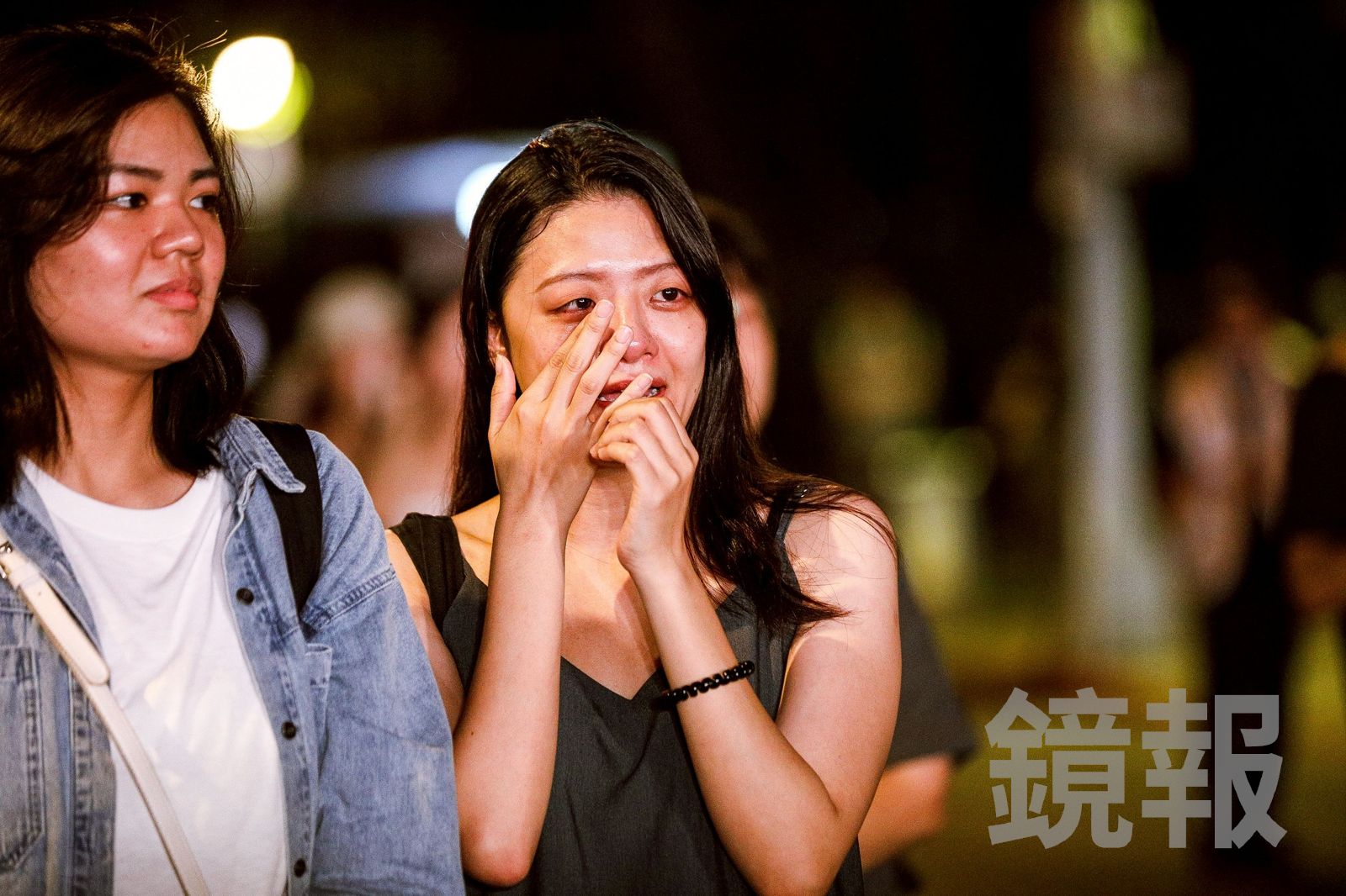 罷免案全軍覆沒，罷團開票活動現場氣氛低迷。（圖／鄒保祥攝）
