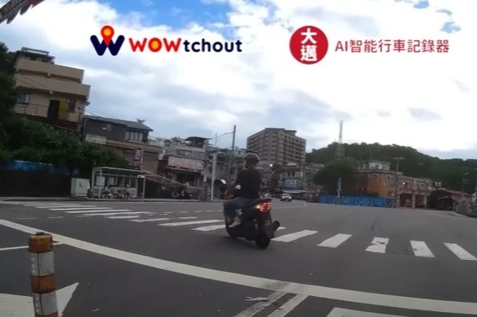 基隆男騎士瘋狂違規!他近看發現是「手寫車牌」傻眼了