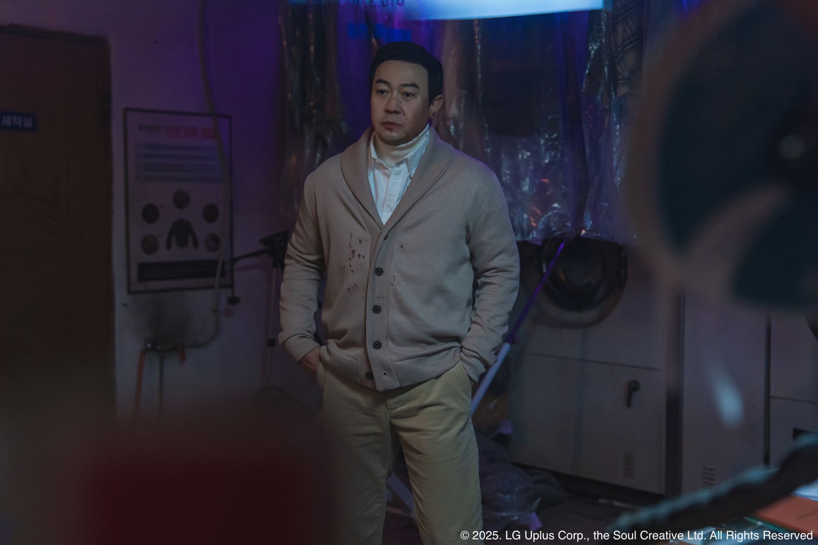 朴埇佑為飾演連環殺人犯,特地從犯罪紀錄片取材做角色功課。Hami Video提供