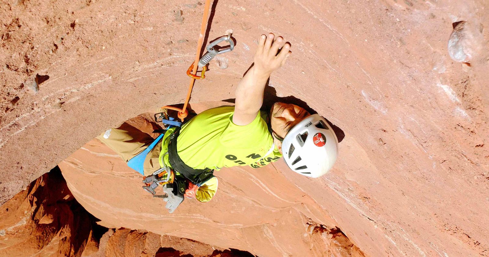 桃園電影節閉幕片《攀岳人生》用「看不見的眼睛」征服最難以想像的高度，絕對震撼人心。桃園電影節提供