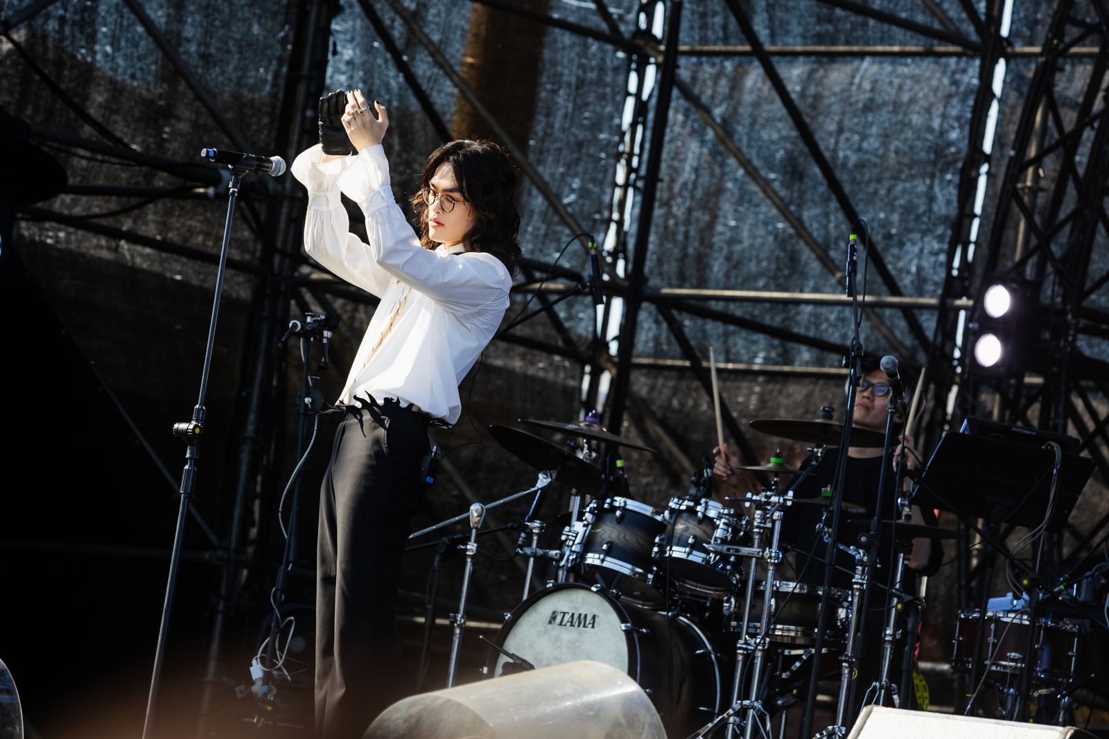 鶴The Crane23日參與火球祭演出。夥球擊提供