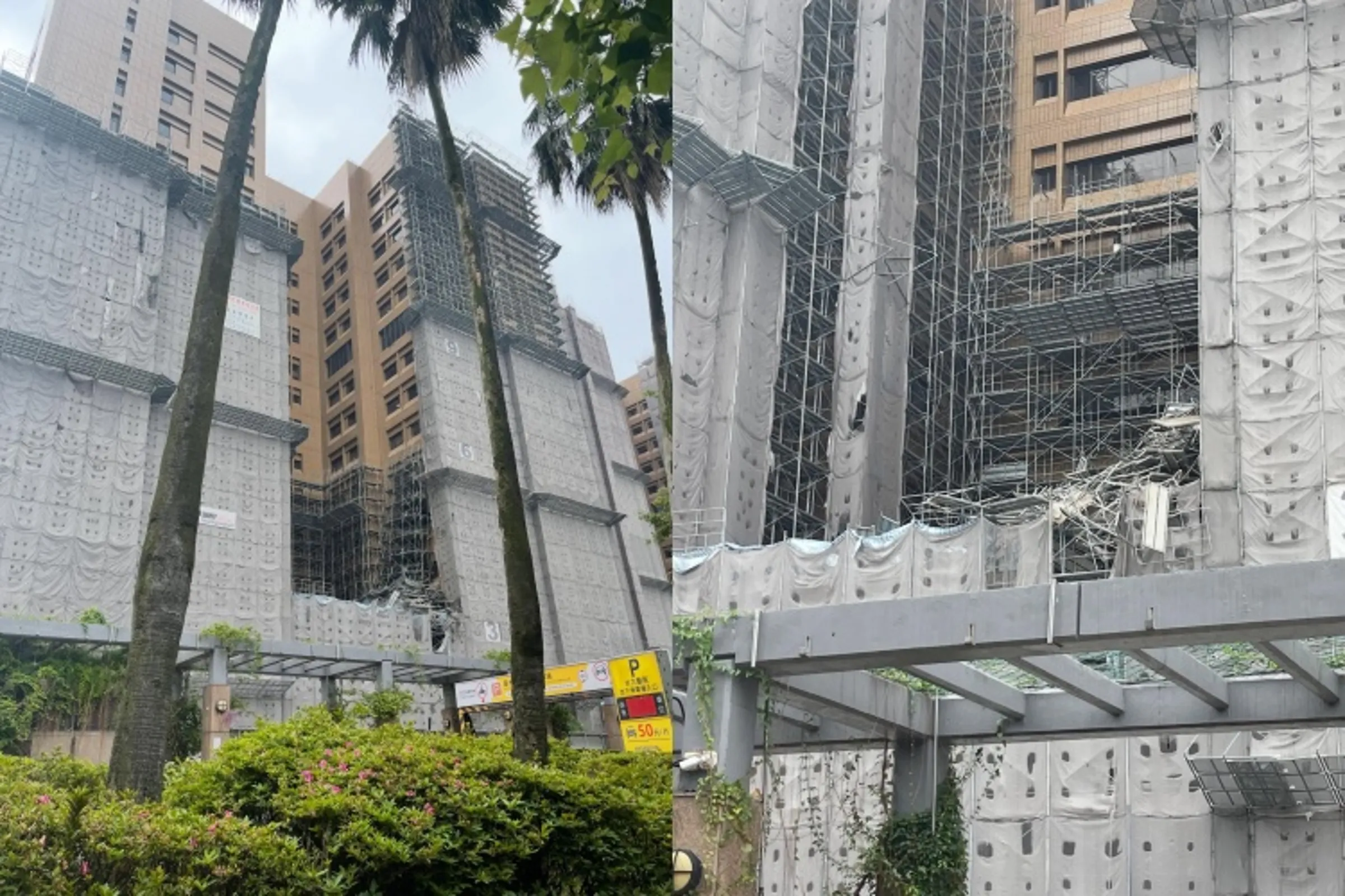 為了省搬運費!台大醫院鷹架崩塌「活埋印尼移工」 包商賠250萬獲緩起訴