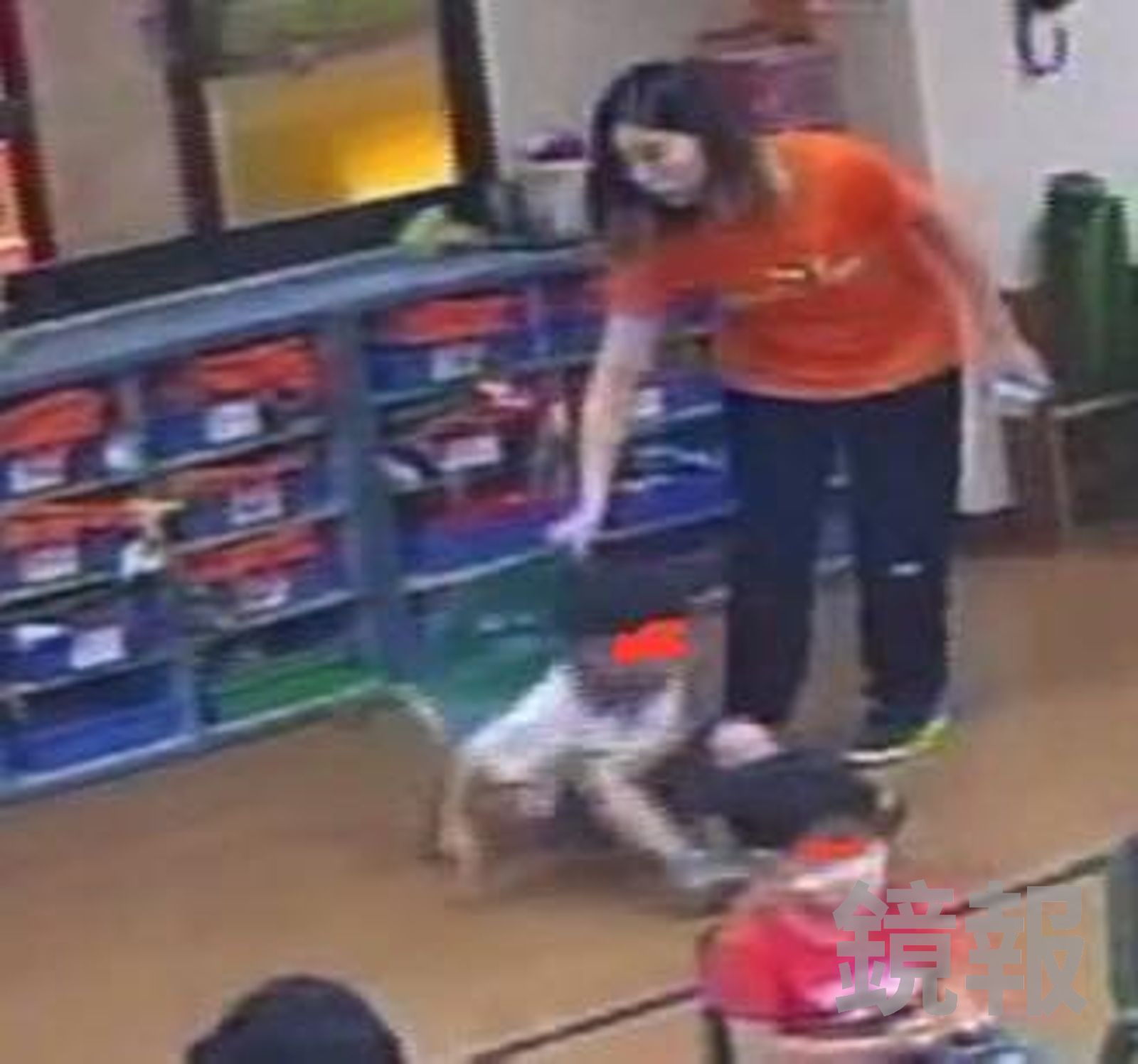 高市幼兒園職工不當對待幼童。翻攝市議員李雅慧臉書