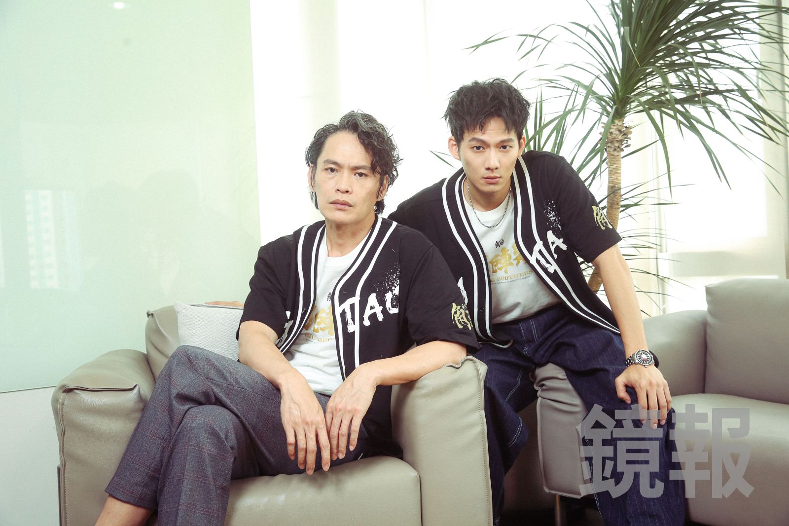 吳念軒與黃鐙輝屬於角頭宇宙的南部勢力,是《角頭-鬥陣欸》當中的新角色。李鍾泉攝