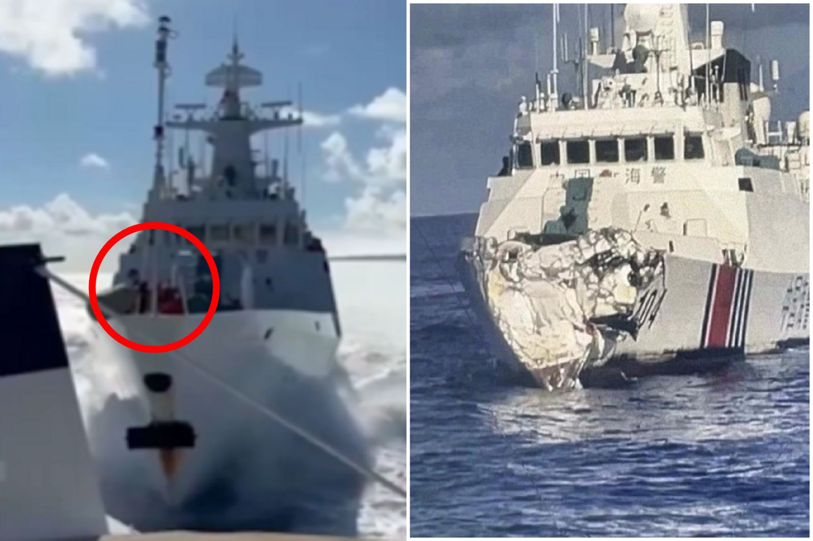 菲律賓女舵手「打敗共軍」!讓2中國軍船互撞 疑有人死亡拍到「血海」