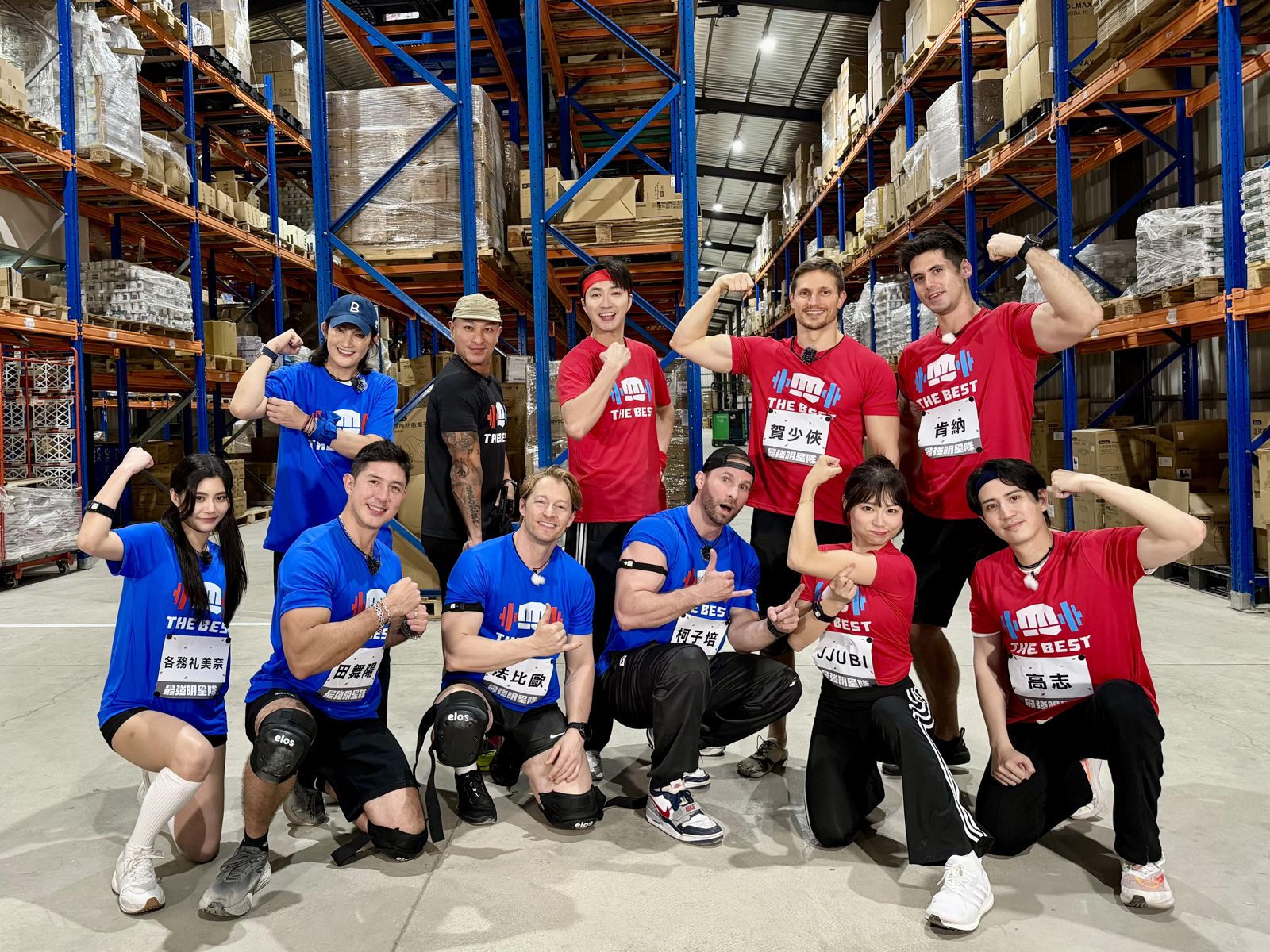 日選手「倒地、嘔吐」江宏傑急下場支援 錢薇娟提12公斤啞鈴衝刺「全場看傻」