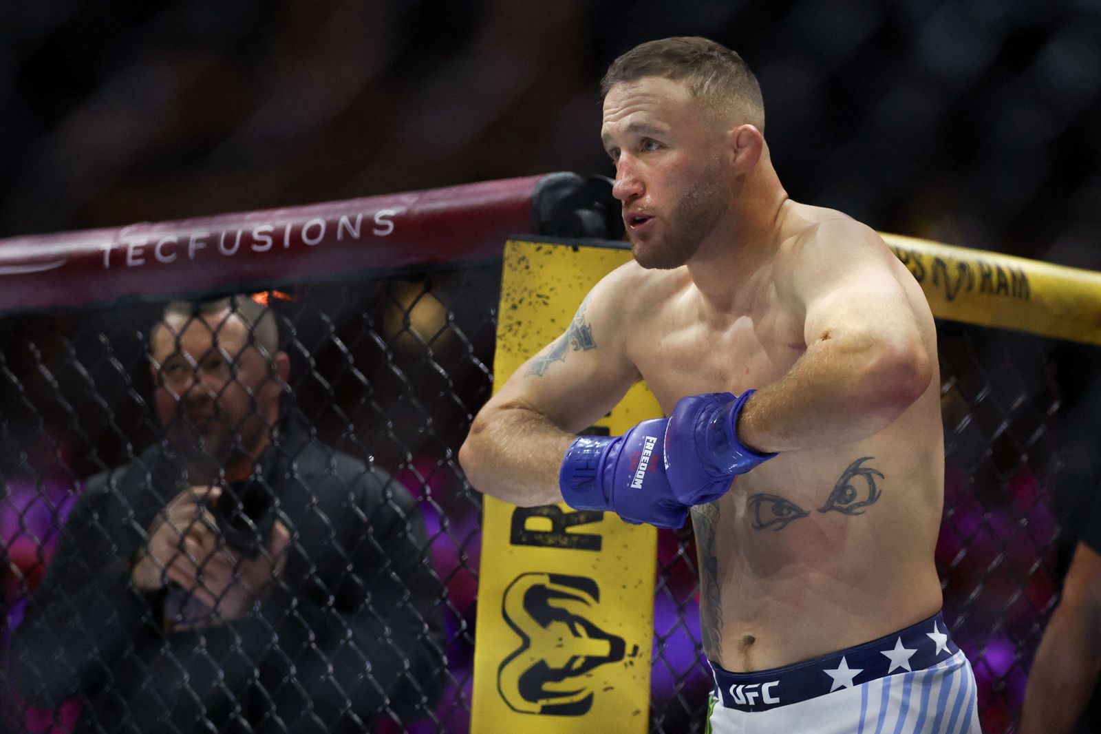 川普80大壽白宮辦UFC!Gaethje血戰4回合 粉碎Topuria不敗神話