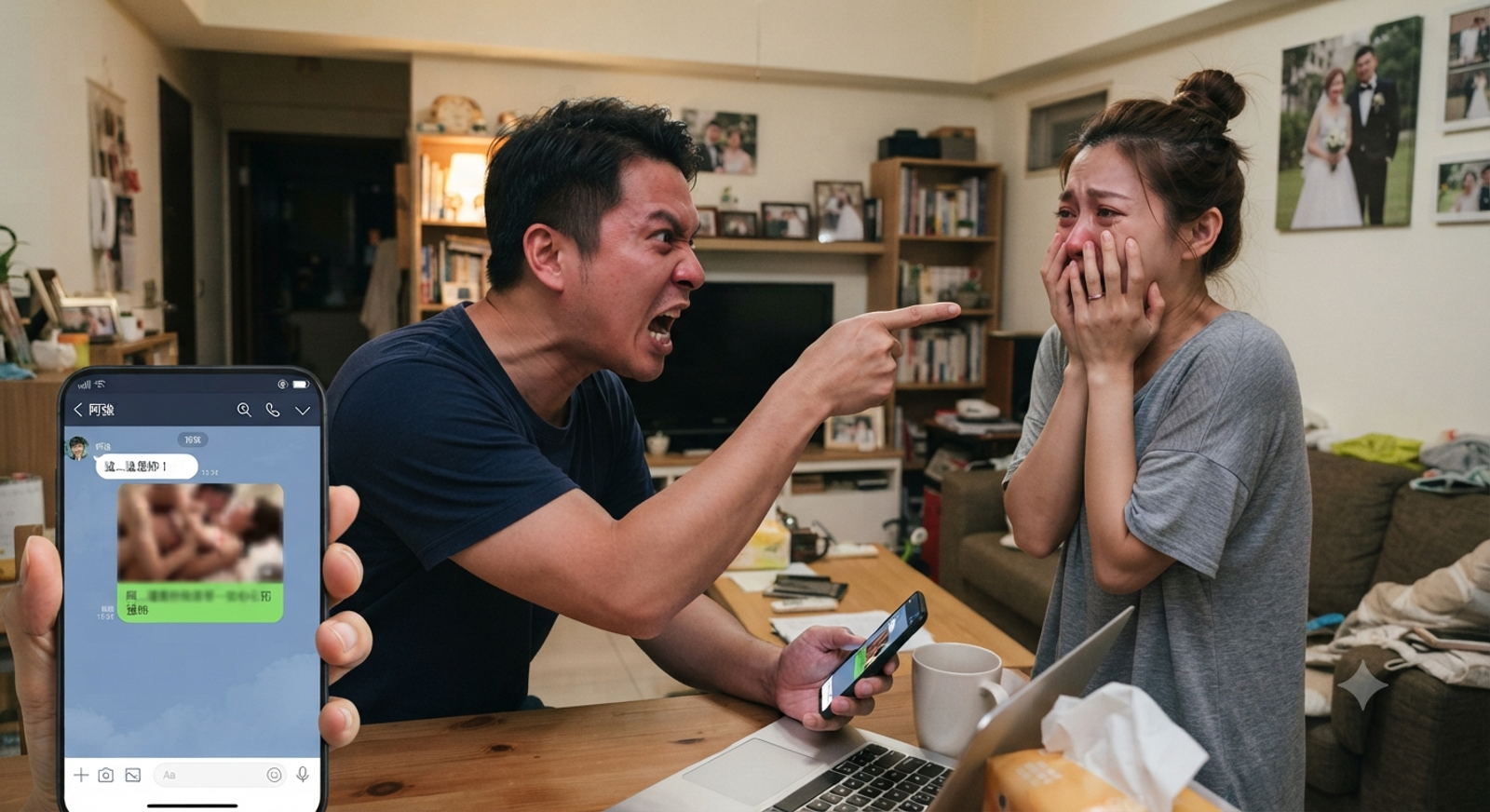 睡好兄弟妻還拍片!台南渣男不滿被甩 「愛情動作片傳給綠帽夫」 下場大反轉
