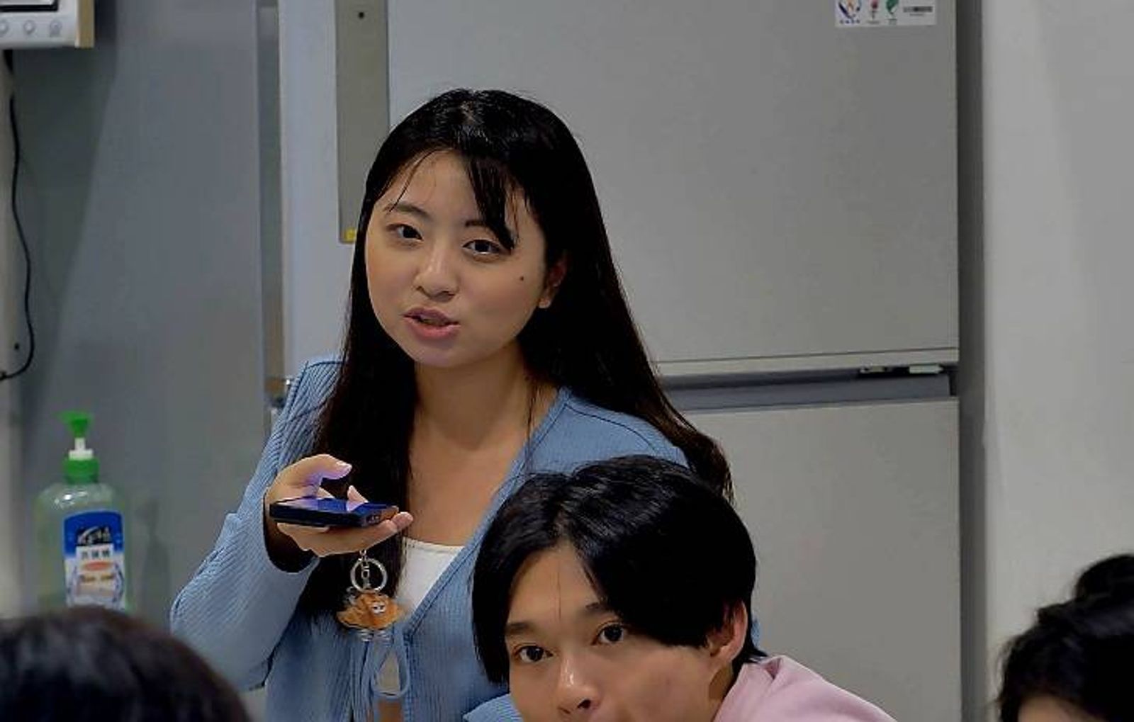 《戀愛，重修中》蔡君岱失禮發言令人傻眼。三立提供