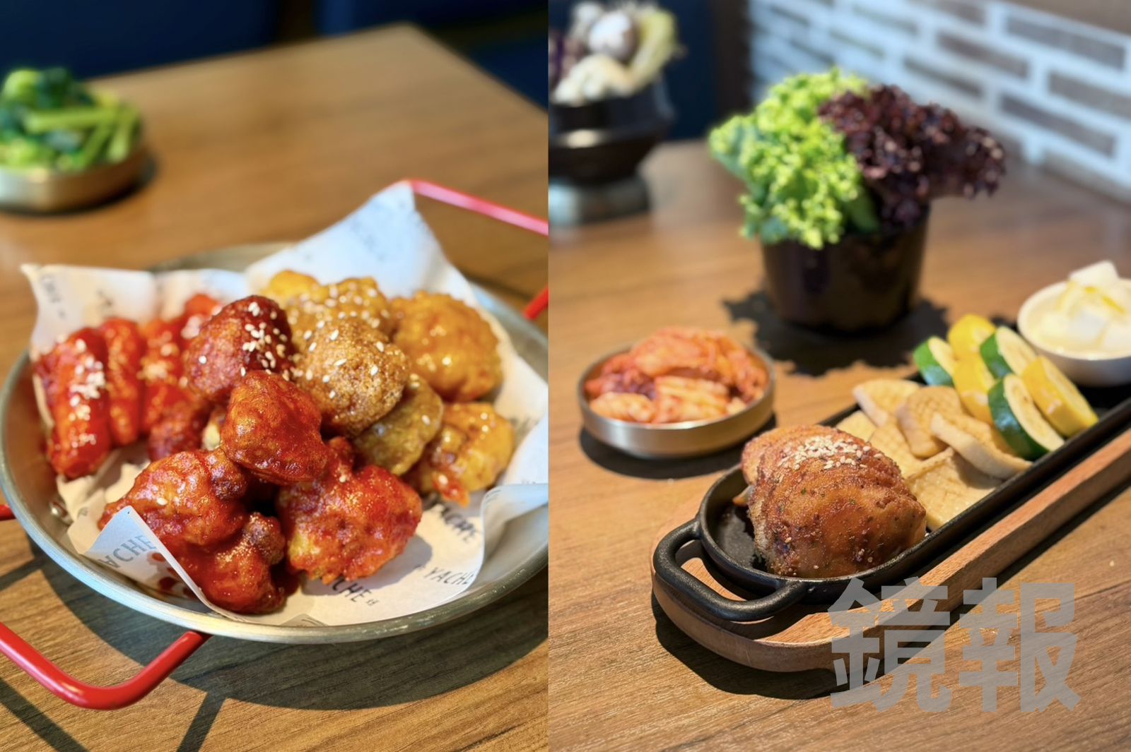 正男報食事/生菜包肉、半半炸雞居然都素的!YACHE推高蛋白韓式蔬食,飲控也能吃很爽