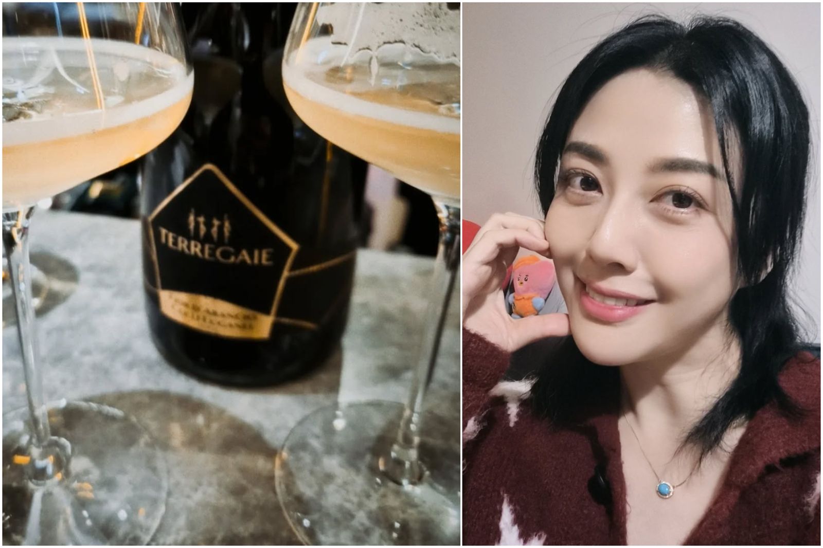 孫協志離婚10年再娶小11歲夏宇童　韓瑜同天認了有「新歡」！情人節PO雙酒杯照有人陪