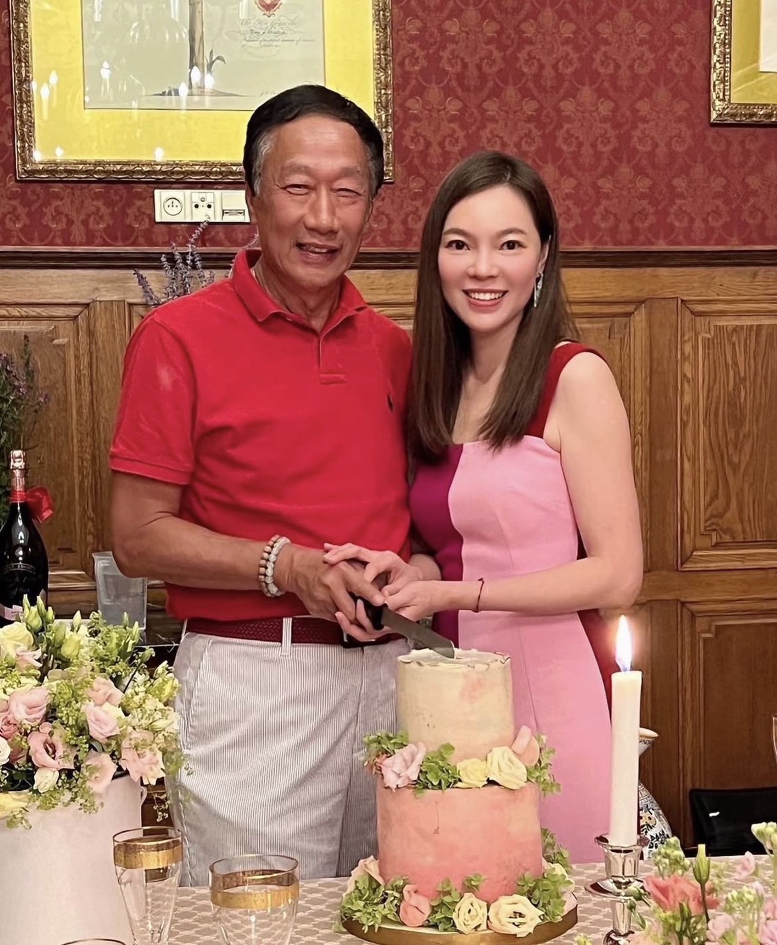 曾馨瑩(右)育兒有一套。翻攝IG@hsin_ying_tseng