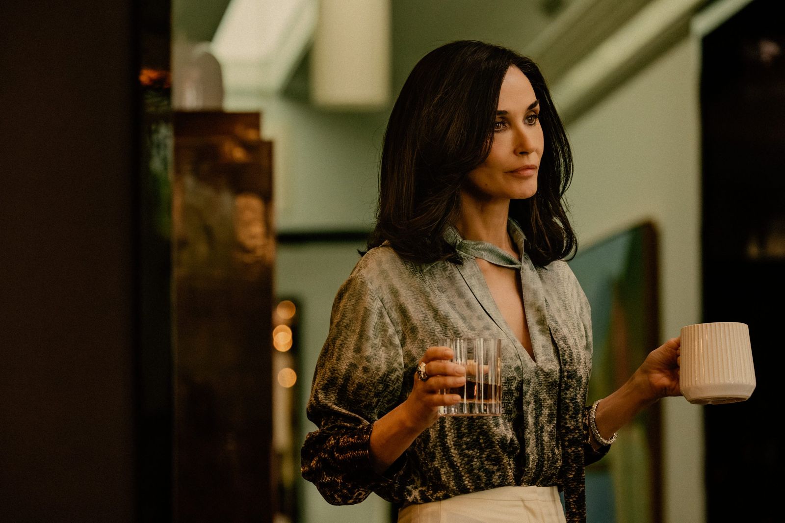 石油天王》第二季有黛咪摩爾加盟演出。CATCHPLAY+提供