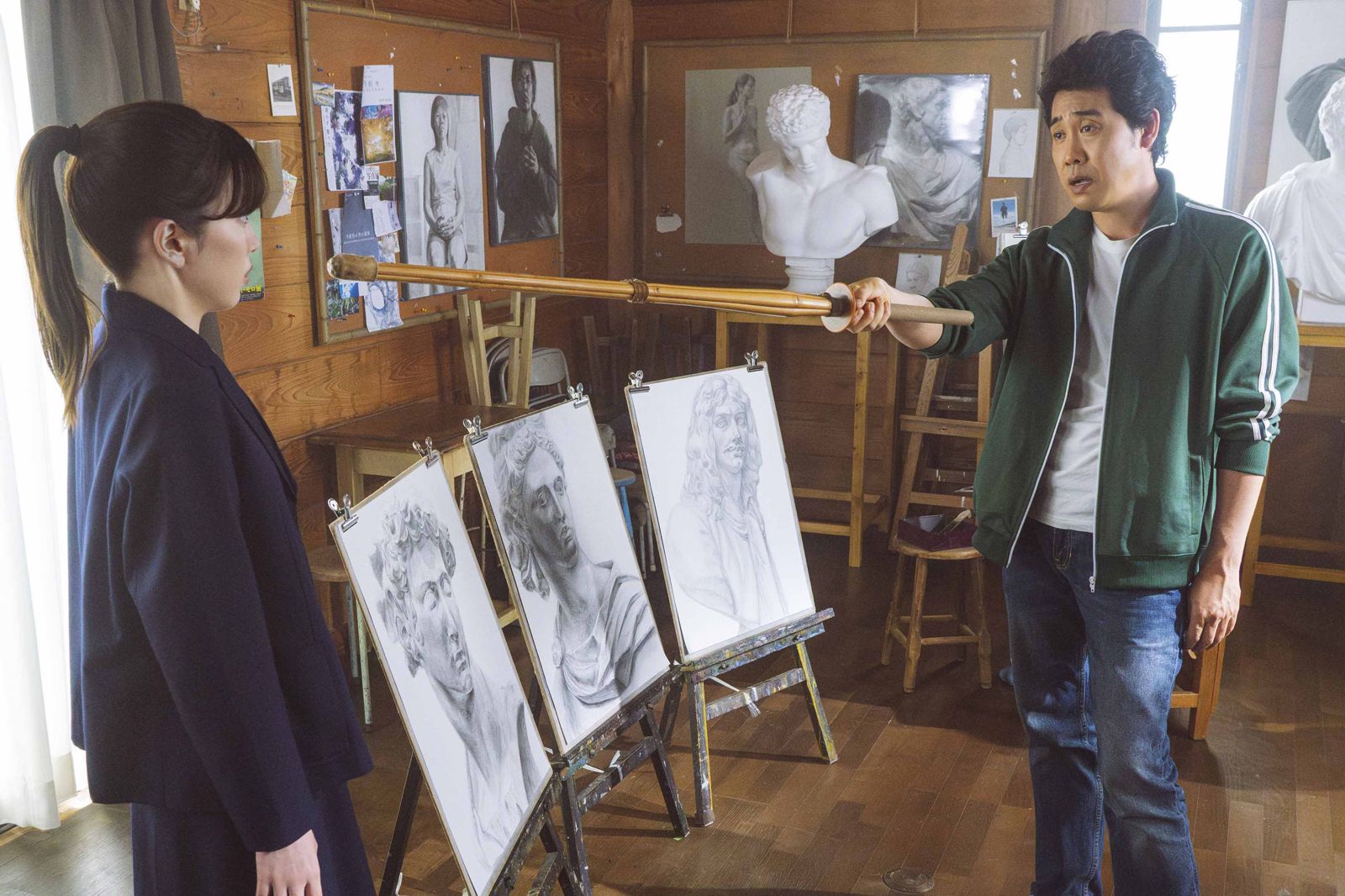 《塗鴉日記》由大泉洋（右）、永野芽郁主演。天馬行空提供