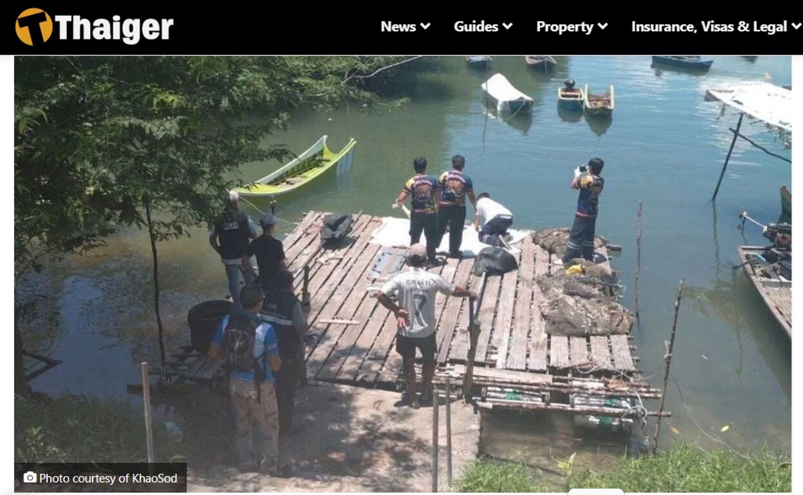 恐怖謀殺！女子「頸部纏鐵鍊」加掛啞鈴沉水下　屍體還是浮起來了