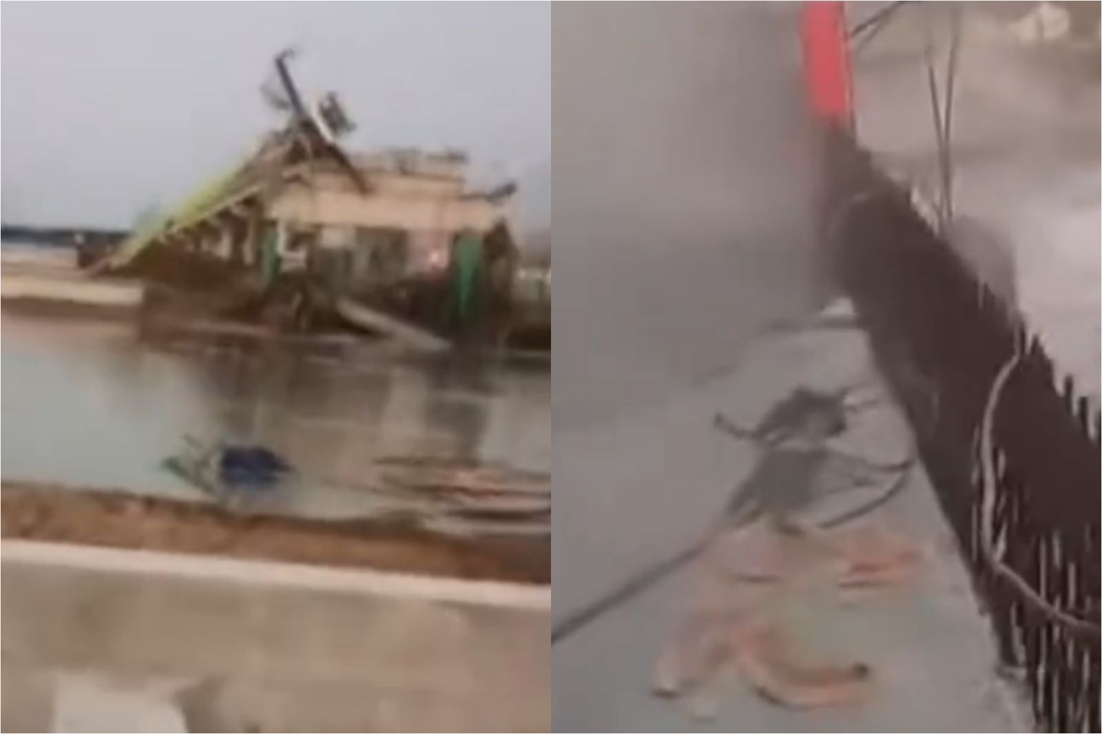 中國大橋又垮了！原定9月通車突坍塌釀「2死3失聯」　網友諷：這啥材質啊