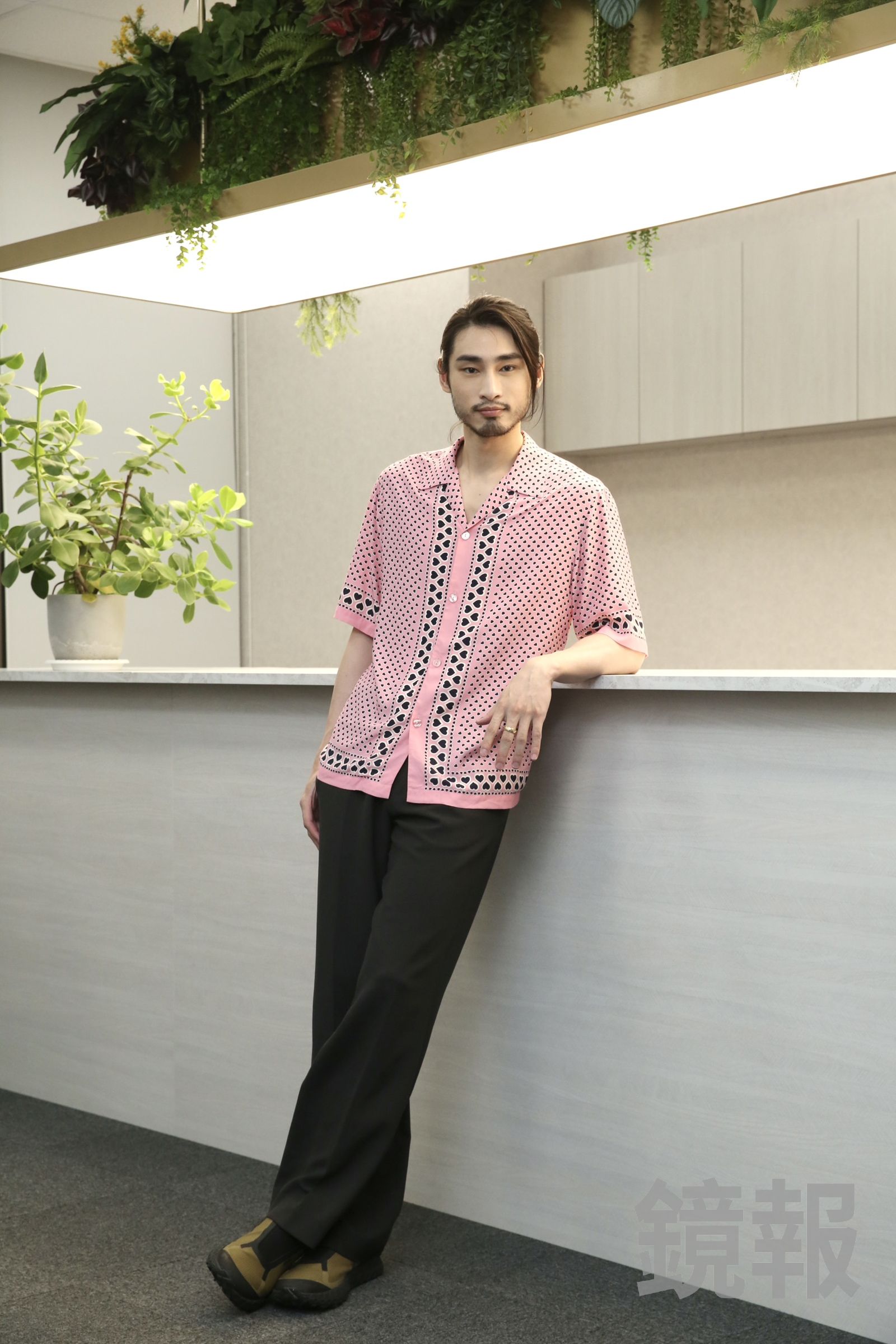 章廣辰為傳緋聞向9m88道歉。董孟航攝