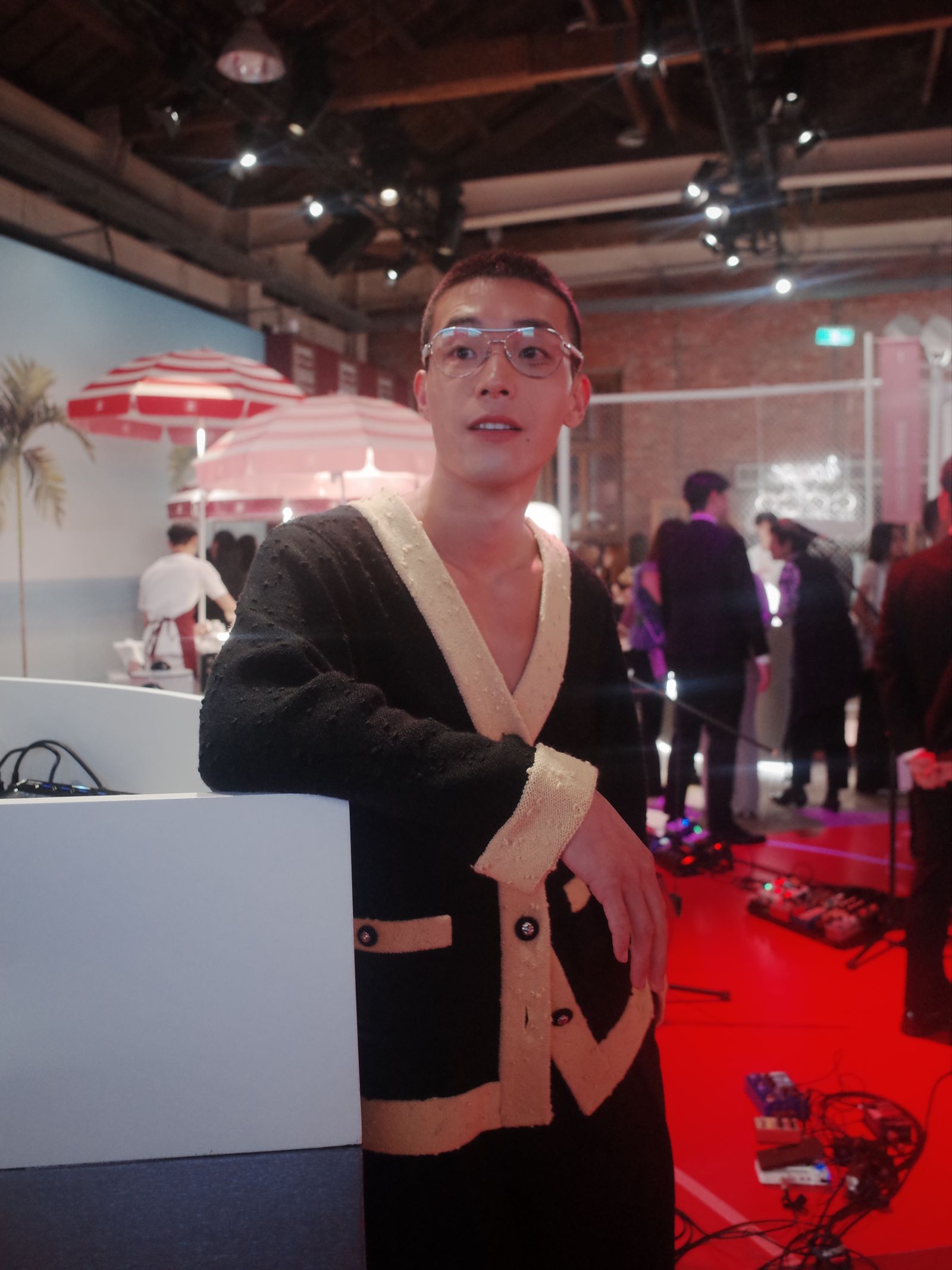 牧森出席香奈兒「COCO玩色遊樂園」活動。周子娛樂提供