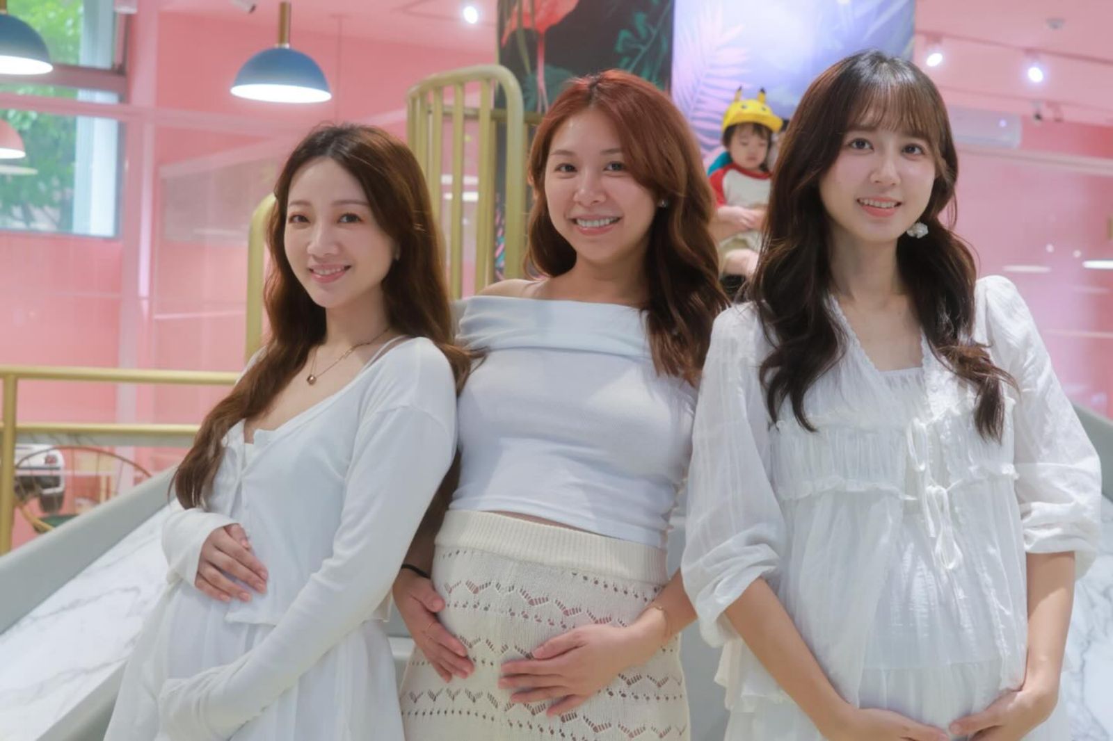 《黑澀會》洪玉米3人同時懷孕　曝「一語成真」超幸福