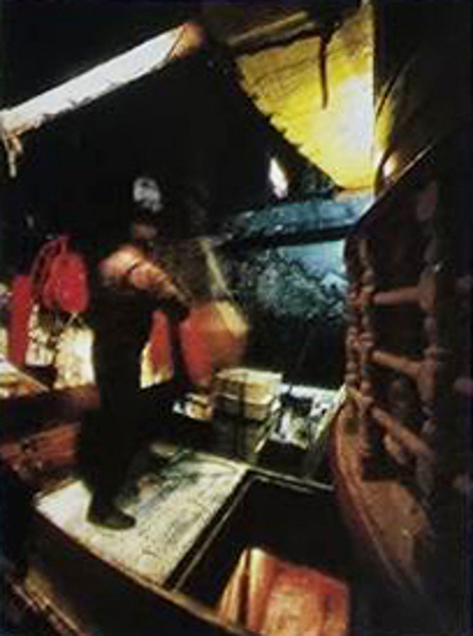 漁船的船艙是偷渡客就常窩藏的地方。