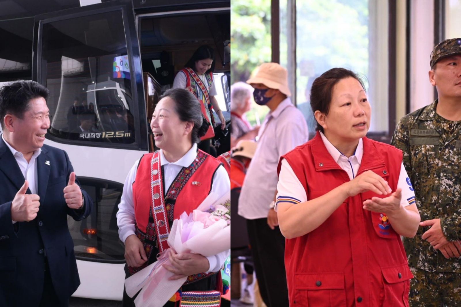 徐榛蔚不顧災情出國參訪？回台時間軸曝光　盧秀燕颱風天訪美趕回國卻因「這件事」被罵