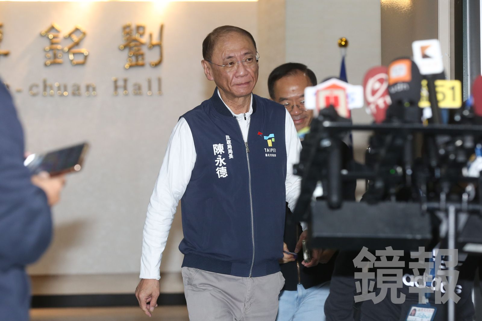 台北市民政局長陳永德日前抱怨北市府業務繁忙,20日突發文宣布「請假了」,引發外界聯想。攝影董孟航