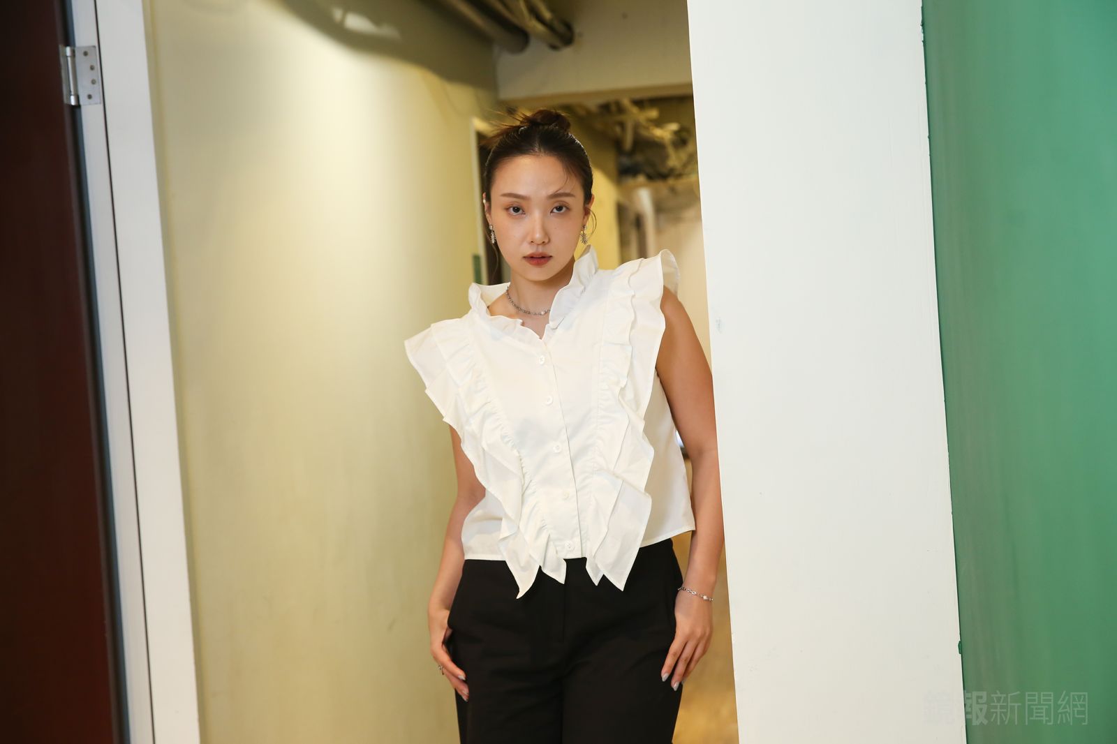 李雪這次在電影《搜查瑠公圳》中戲份雖然不多，卻是扮演關鍵性的命案死者「阿美」，有不少跟朱栢康的打鬥戲。董孟航攝