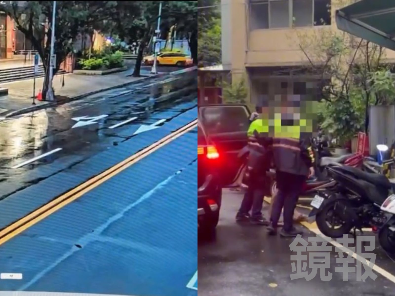 監視器畫面曝光!不滿3官司逆轉有罪 運將社群預告「不再沉默」 清晨油門踩到底撞北檢