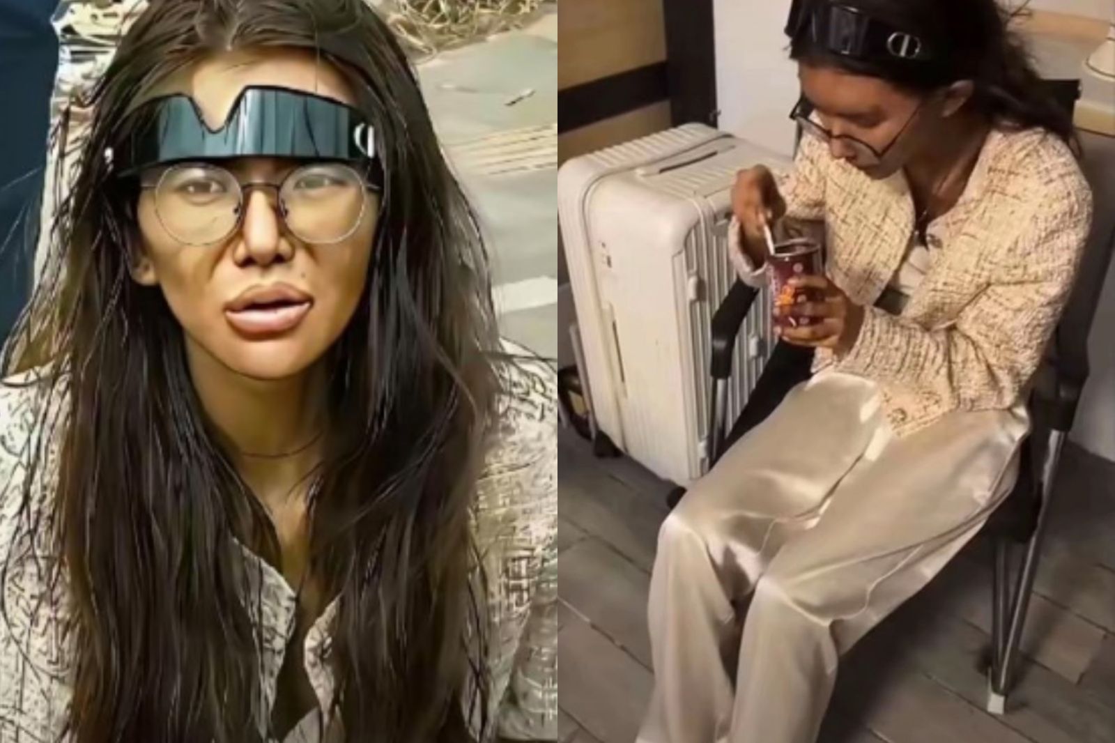 中國20歲網紅遭爆「電詐高層女友」！吃粥報平安...疑牙齒沒了
