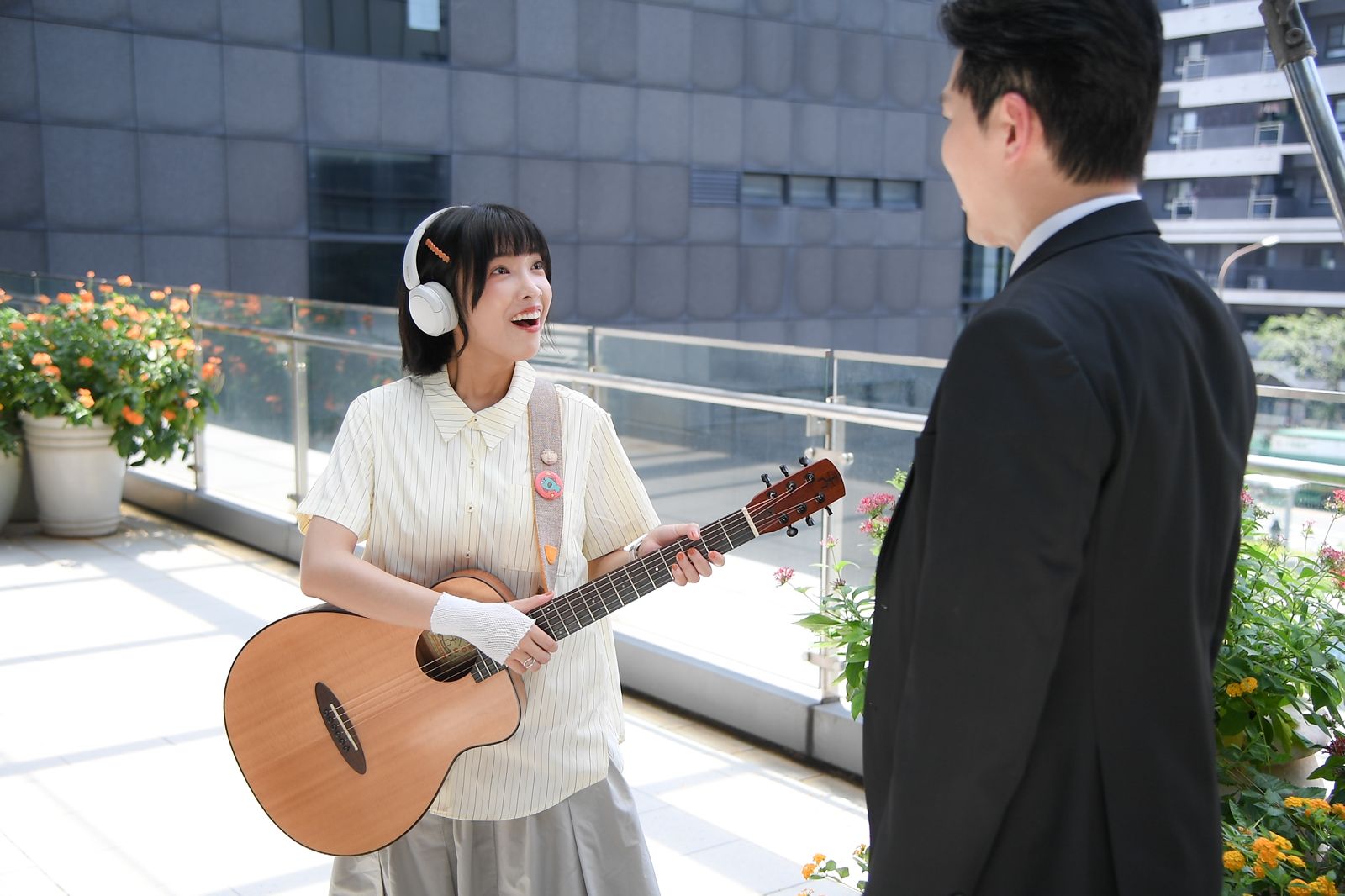 怡岑客串演出《百味人生》。三立提供