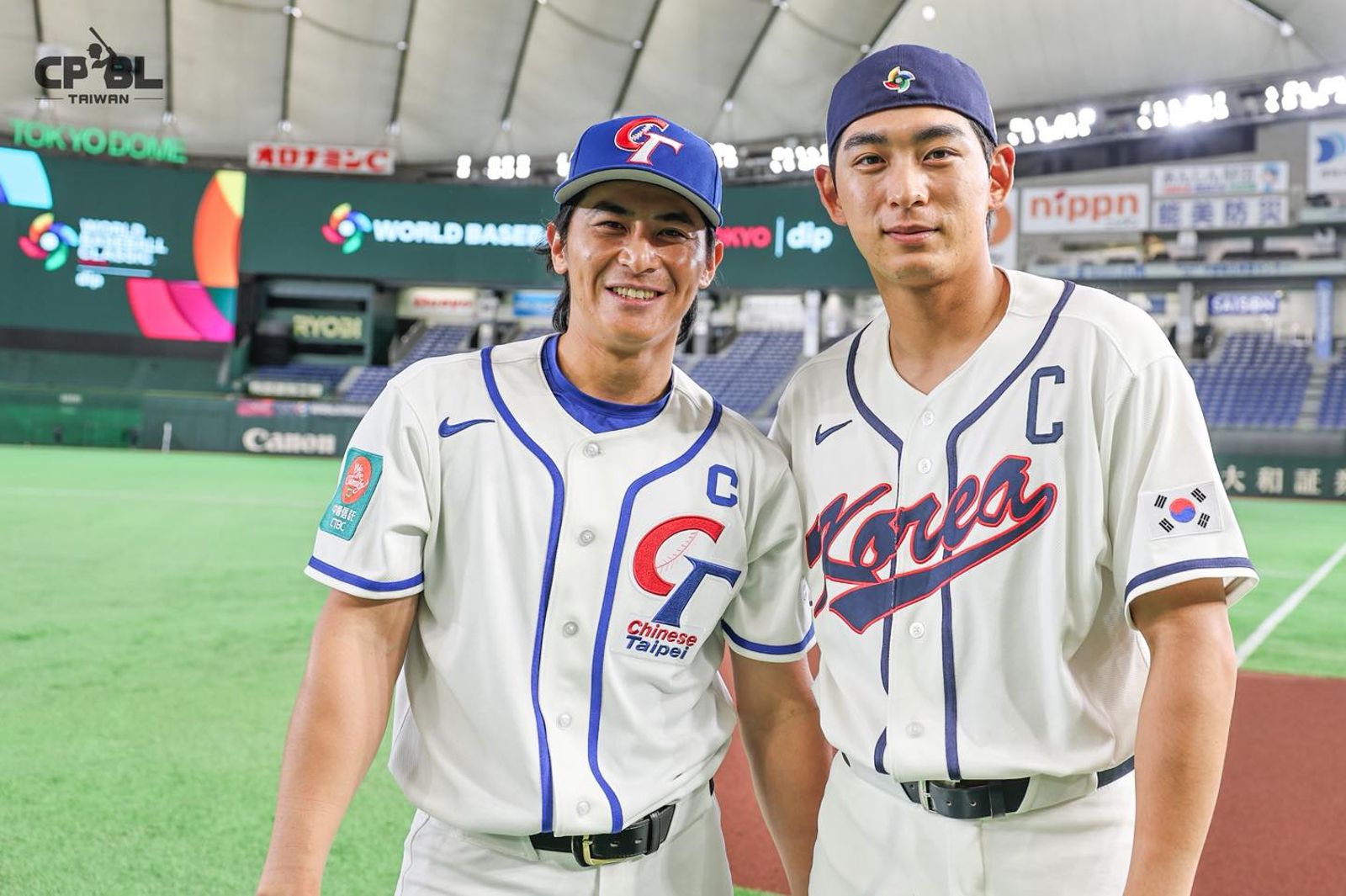 台、韓隊長「雙帥」合體!陳傑憲邀李政厚合影:我很喜歡你