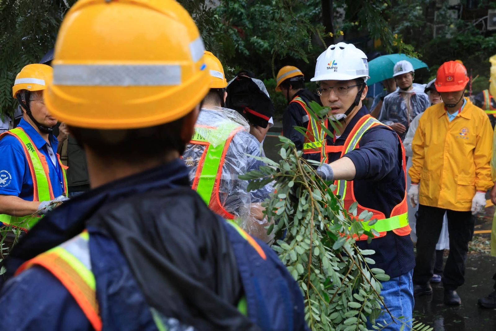 撿樹枝事件是蔣萬安領導統御問題的一個縮影,問題在於相關的基本功有沒有做到位。圖片取自蔣萬安臉書