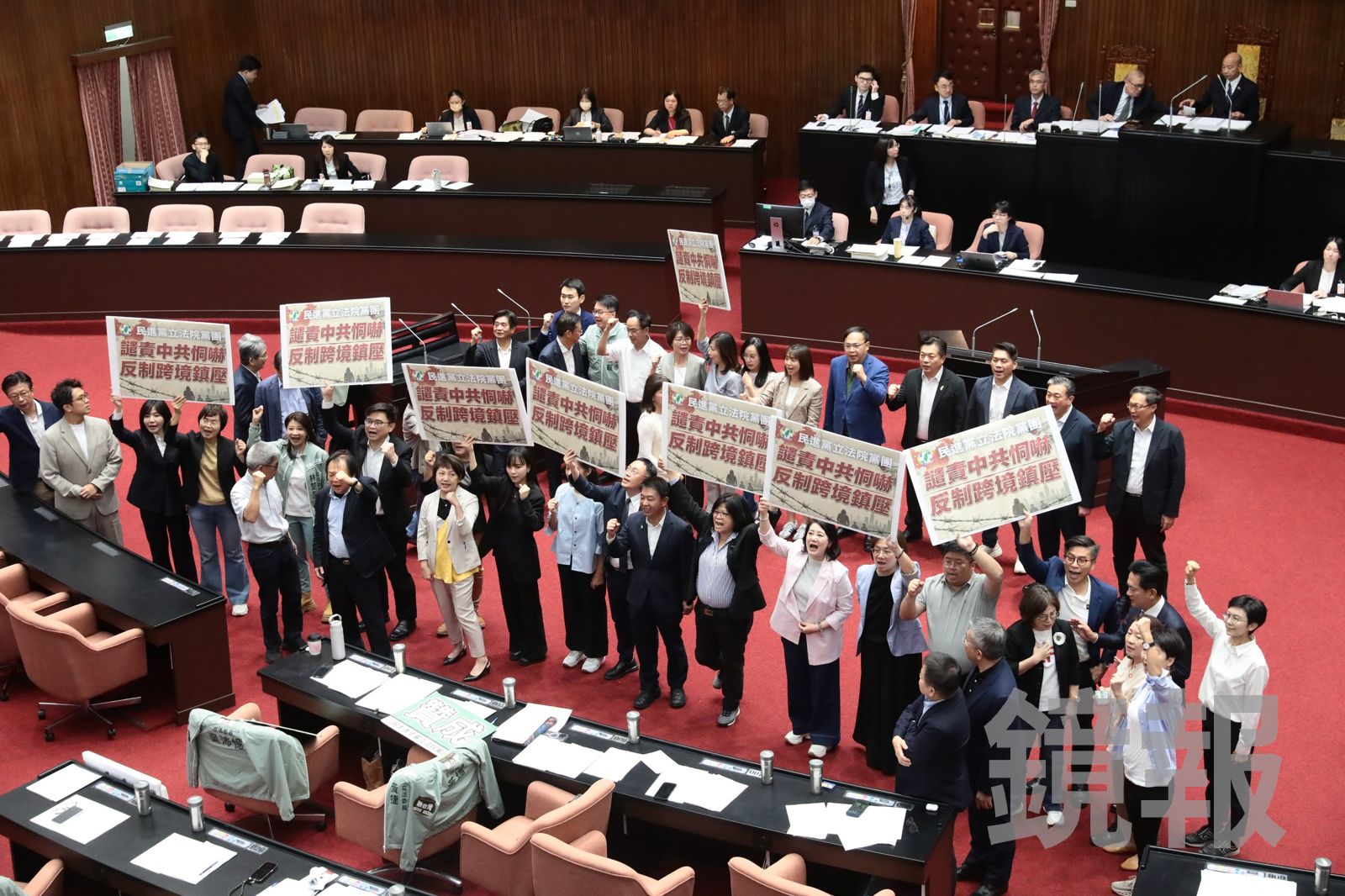 中國《民族團結促進法》譴責案遭封殺 綠:藍白驗明正身為「中共同路人」
