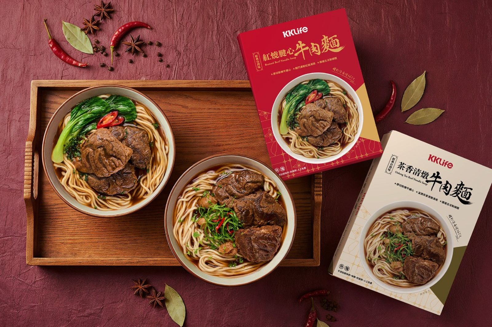 冷凍霸主跨足常溫市場！KKLife推茶香牛肉麵，登山露營也能熱騰騰開吃