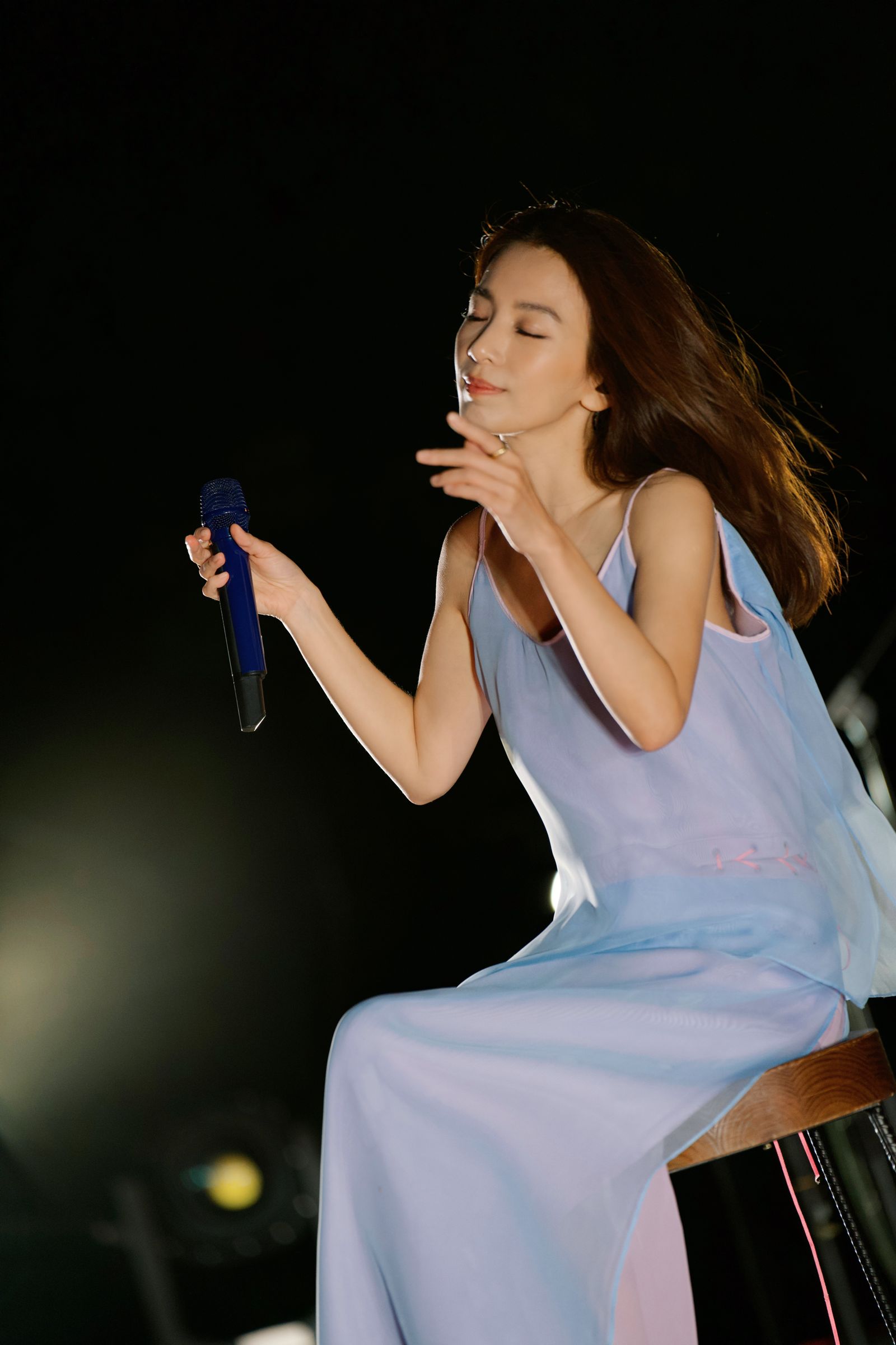 田馥甄的「田調」小巡演上週末在南投埔里舉行。何樂音樂提供