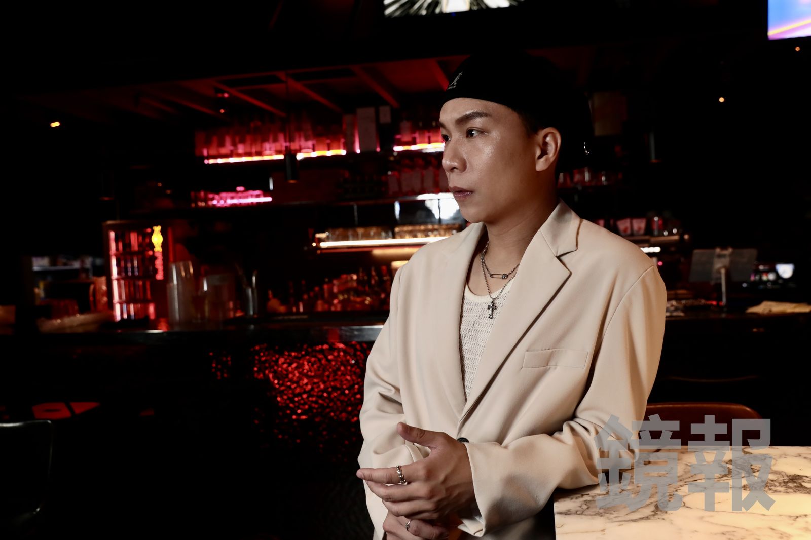 派翠克從就讀華岡藝校時期就開始累積主持經驗。林煒凱攝