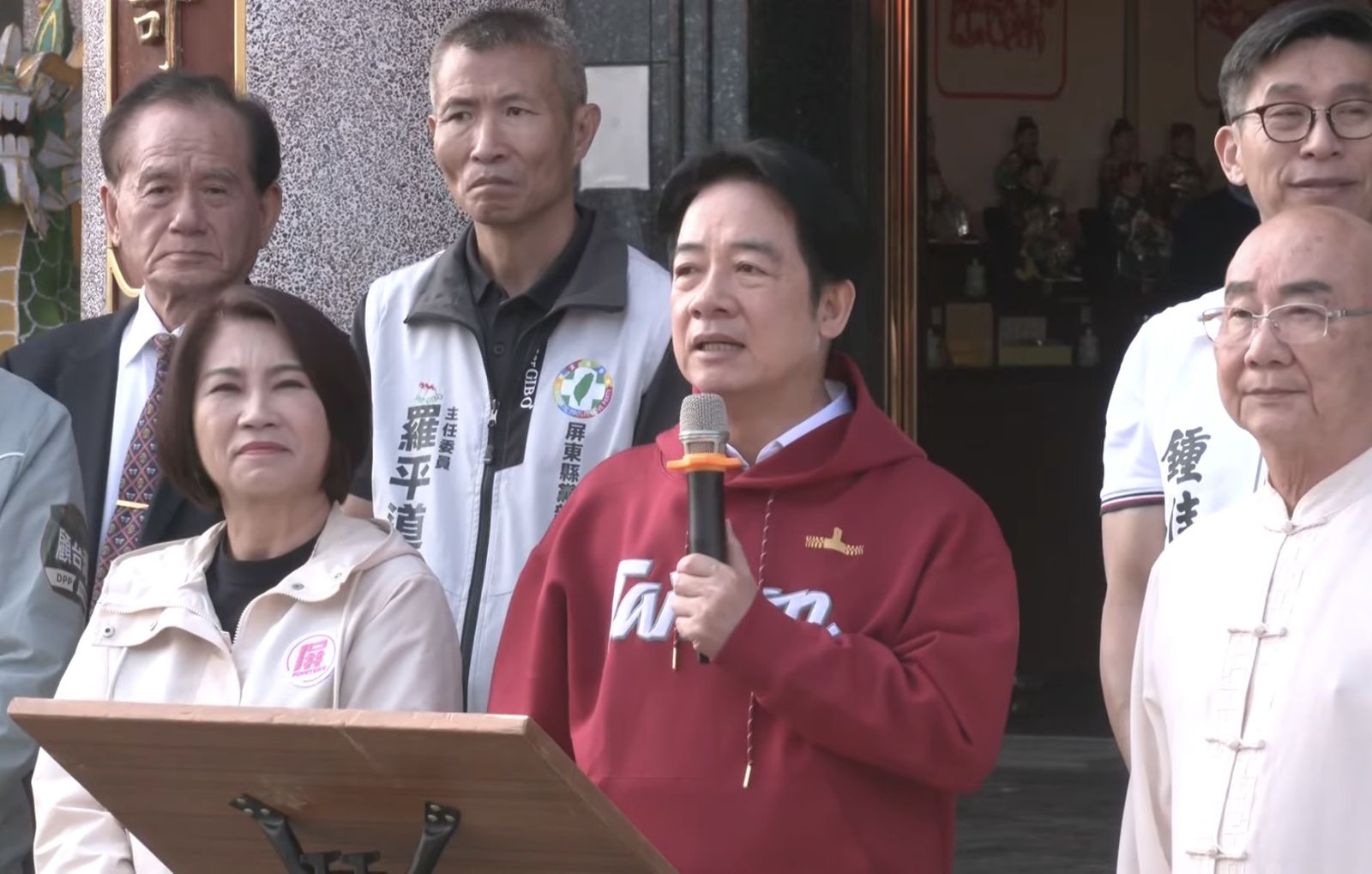 陳光復失足昏迷！賴清德曝手術最新情況：大家為他加油打氣