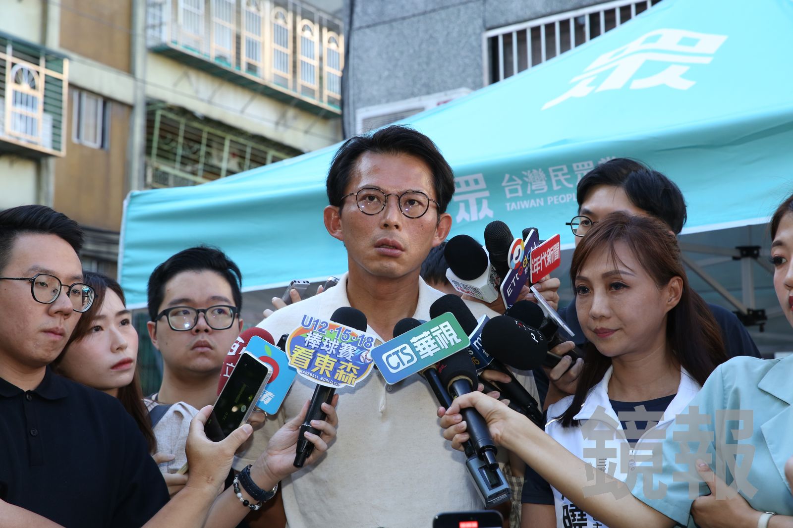 民眾黨團下午召開「恐怖司法清洗筆錄」記者會,黃國昌、張啓楷、陳昭姿、黃珊珊、林憶君、林國成、劉書彬、麥玉珍8位立委等出席。