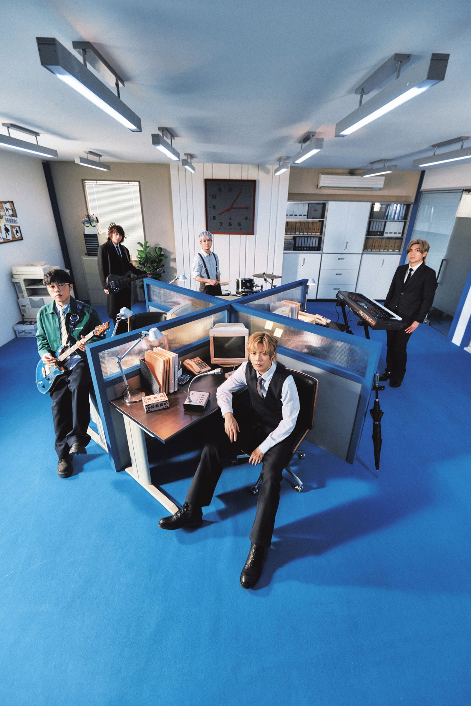 八三夭日前拍攝〈沒有翅膀的人〉MV。索尼提供