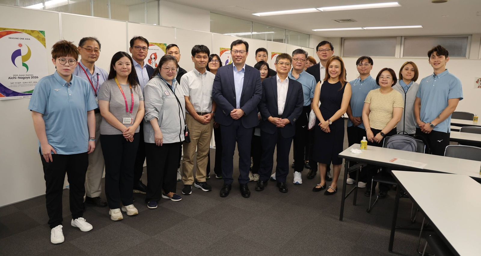 體育署／體育署署長鄭世忠率團赴日拜訪亞運籌備單位　部署2026愛知-名古屋亞運後勤支援