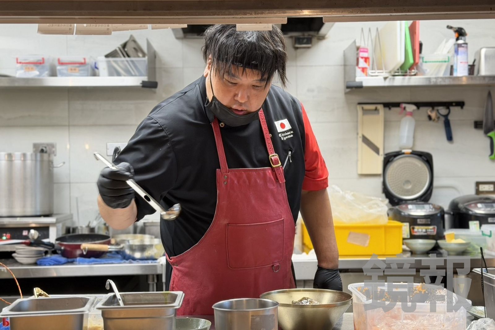 東京「八咫烏」的居山主廚，每年創作超過70款拉麵。