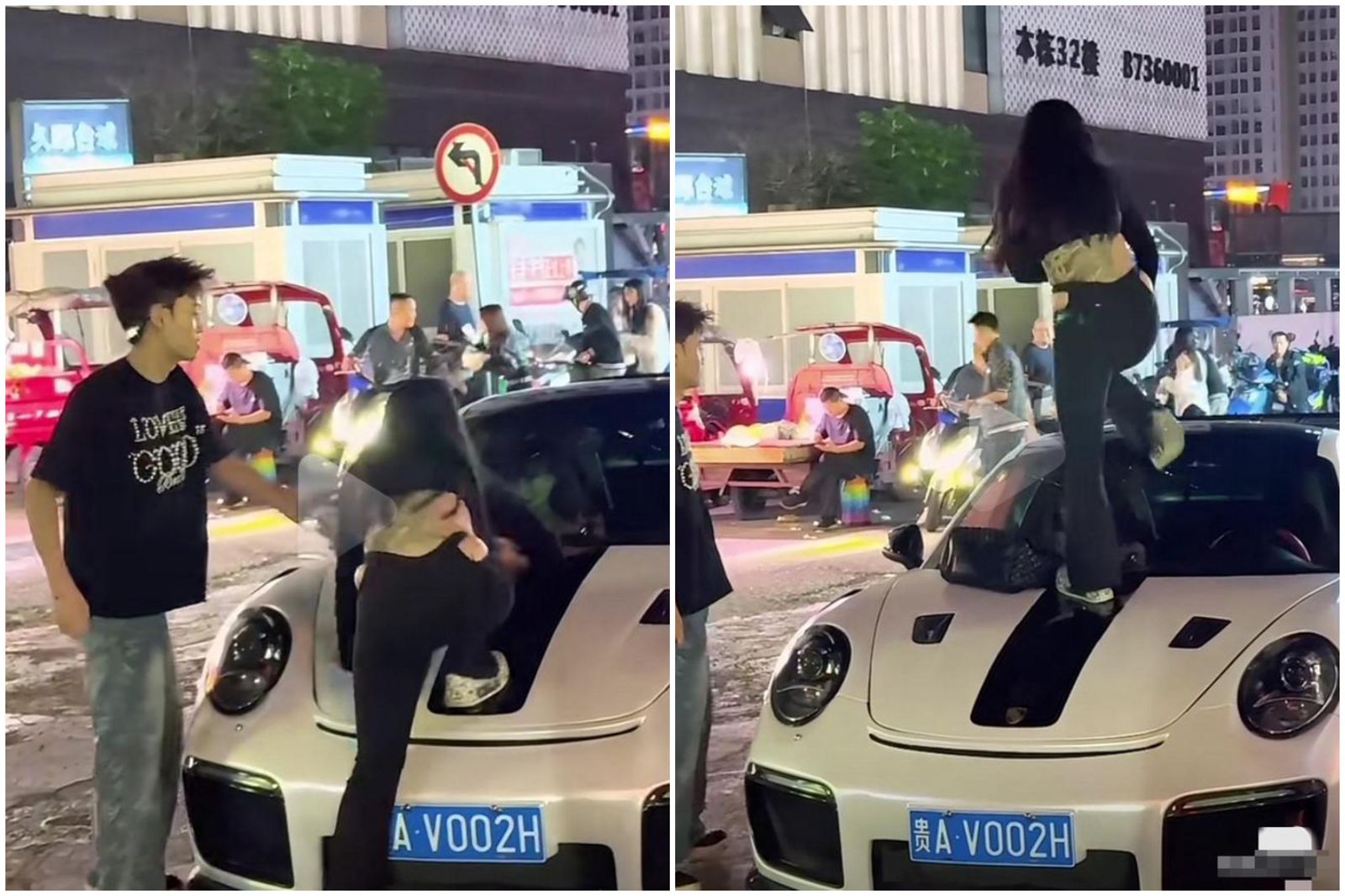 正宮發現「小三坐男友跑車」發狂怒踹　車是租來的…慘賠下場曝