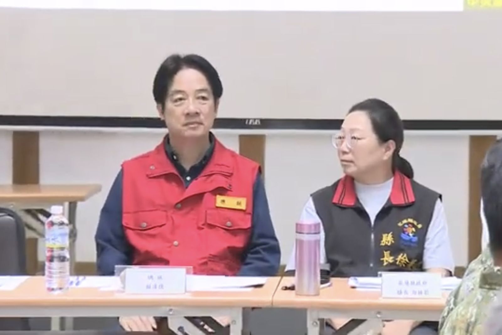 終於見到徐榛蔚了！賴清德今赴花勘災　致敬逾10萬鏟子超人：令人欽佩