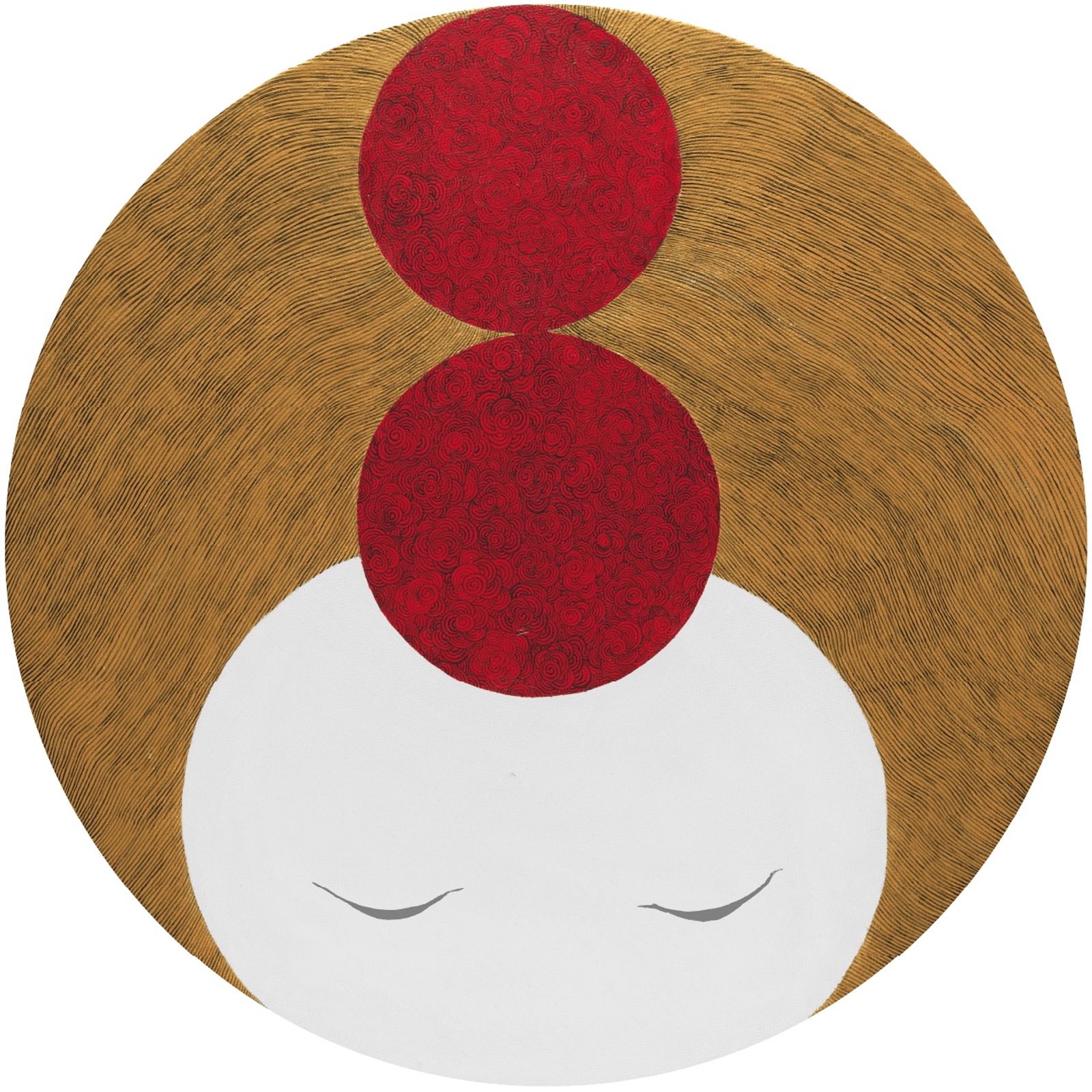 李心潔透過畫作與香港美食連結。13a New Street Art Gallery提供