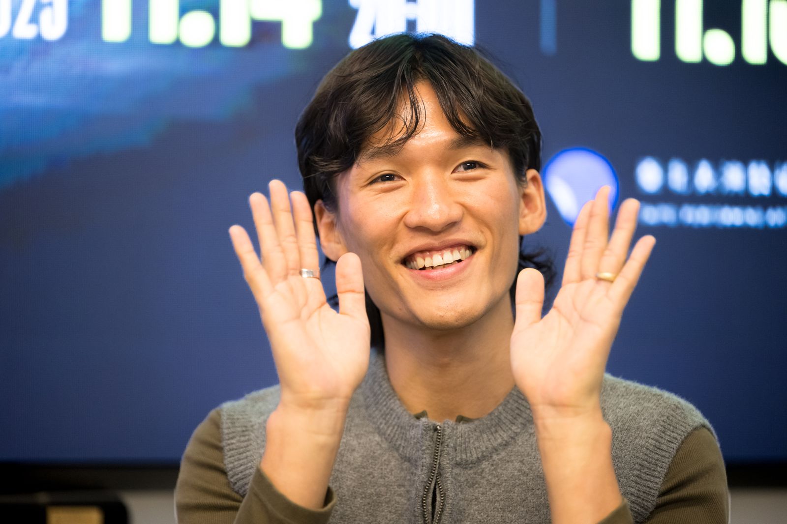 馬賽國立芭蕾舞團此次演出《崩世光景》中的台灣舞者嚴龍賜。台北表演藝術中心提供