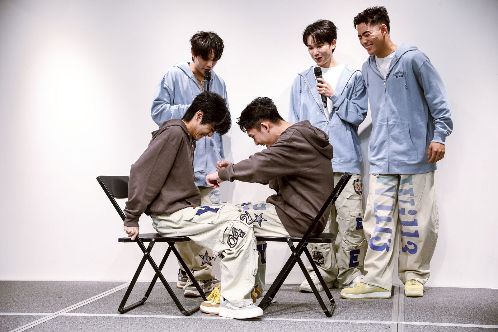 源少年16日出席演唱會記者會。鄒保祥攝