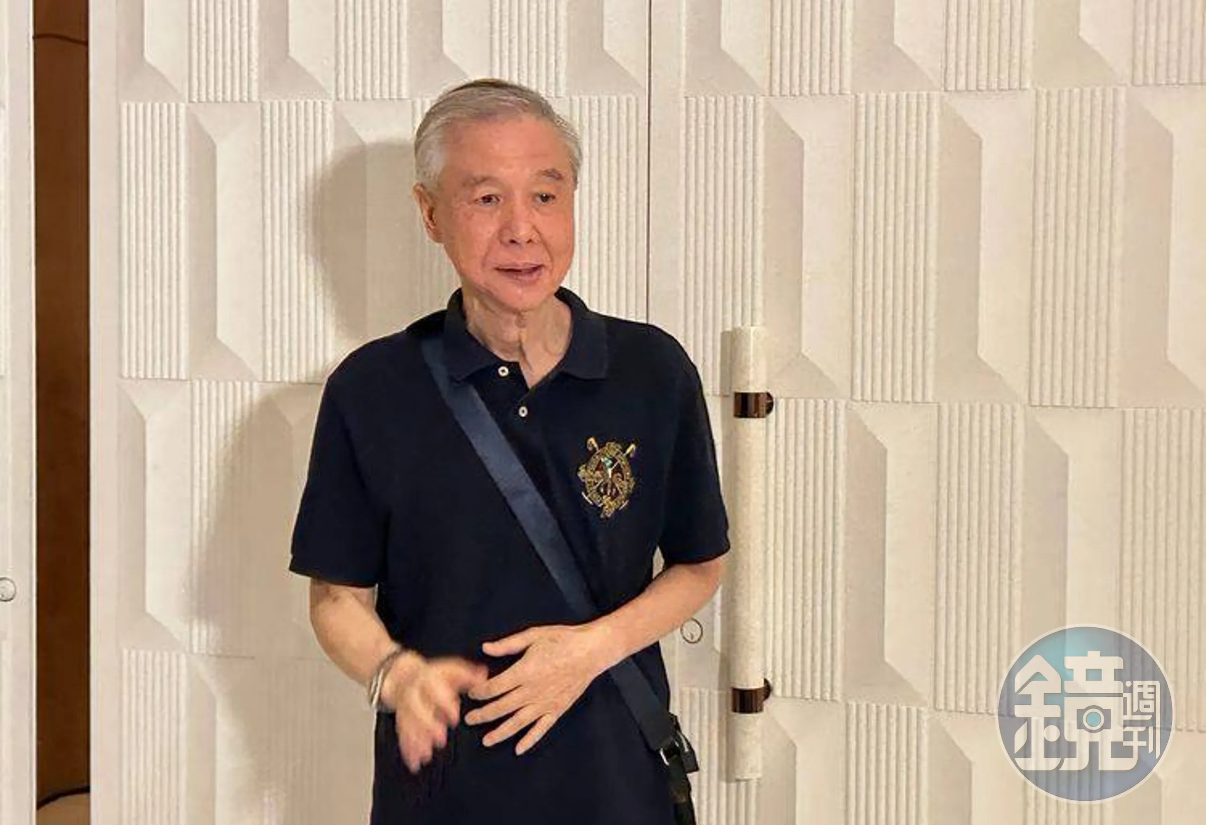 龐祥麟3年前公開現身時模樣已十分消瘦。圖/鏡週刊