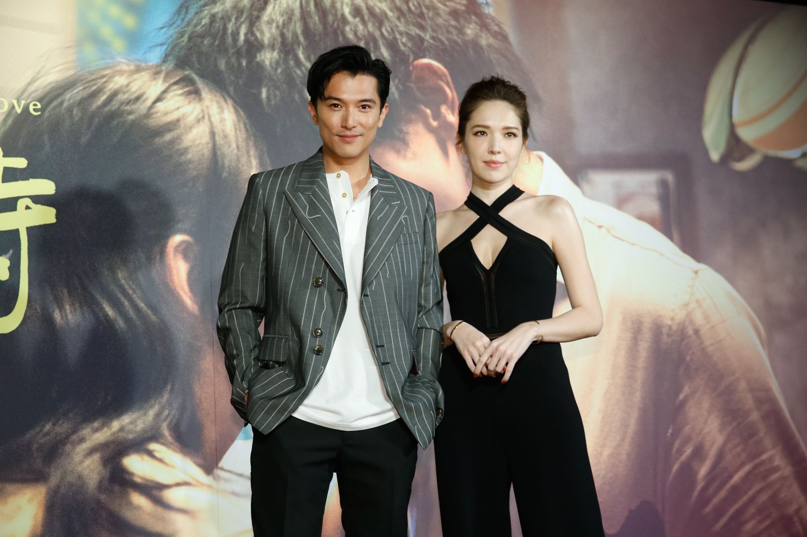 邱澤與許瑋甯出席《當男人戀愛時》首映，沒想到因為這部電影兩人戀情開花結果。鏡週刊