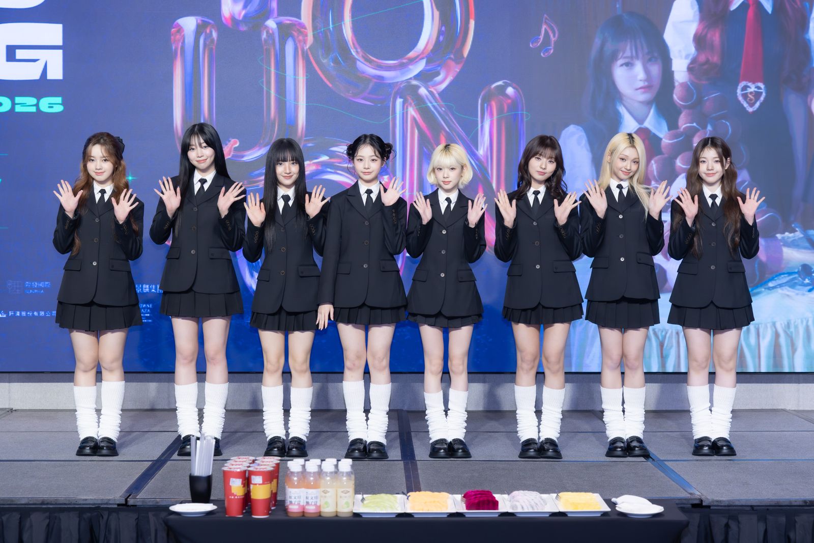 韓國女團UNIS期待解鎖台南私房景點。COME ON JKSSP提供