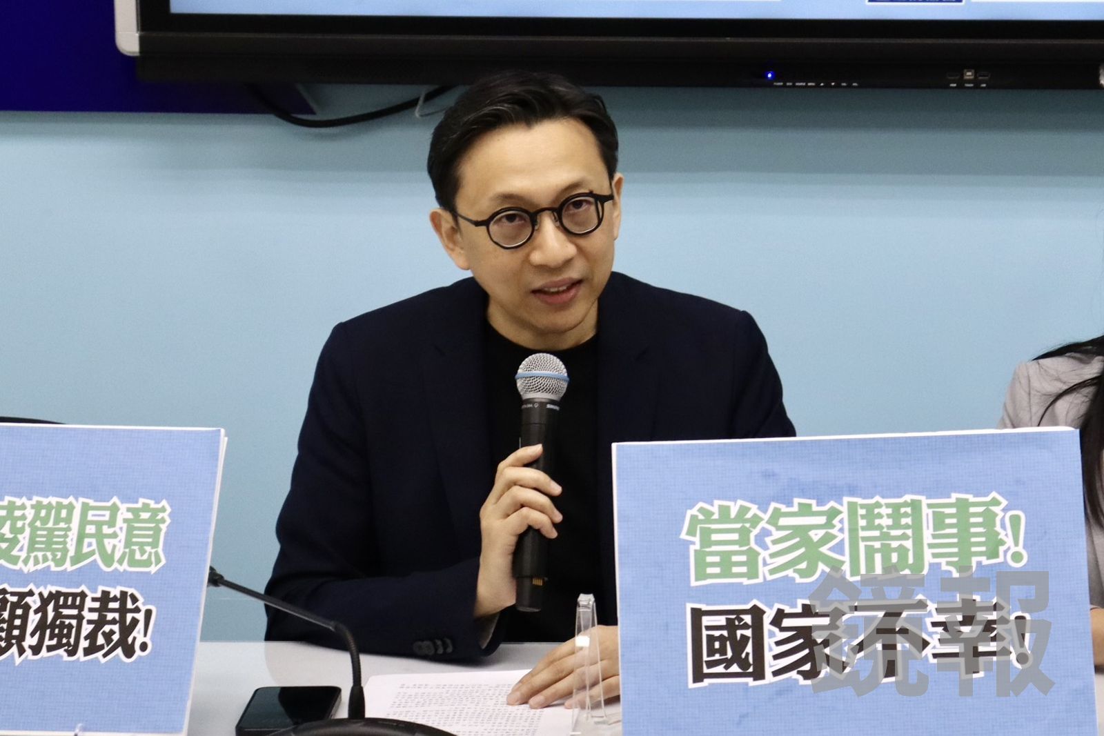 國民黨立委葛如鈞認為，是否要使用分潤平台機制都可以來討論，重點是要支持新聞有價及資料有價。（資料照片／袁維駿攝）